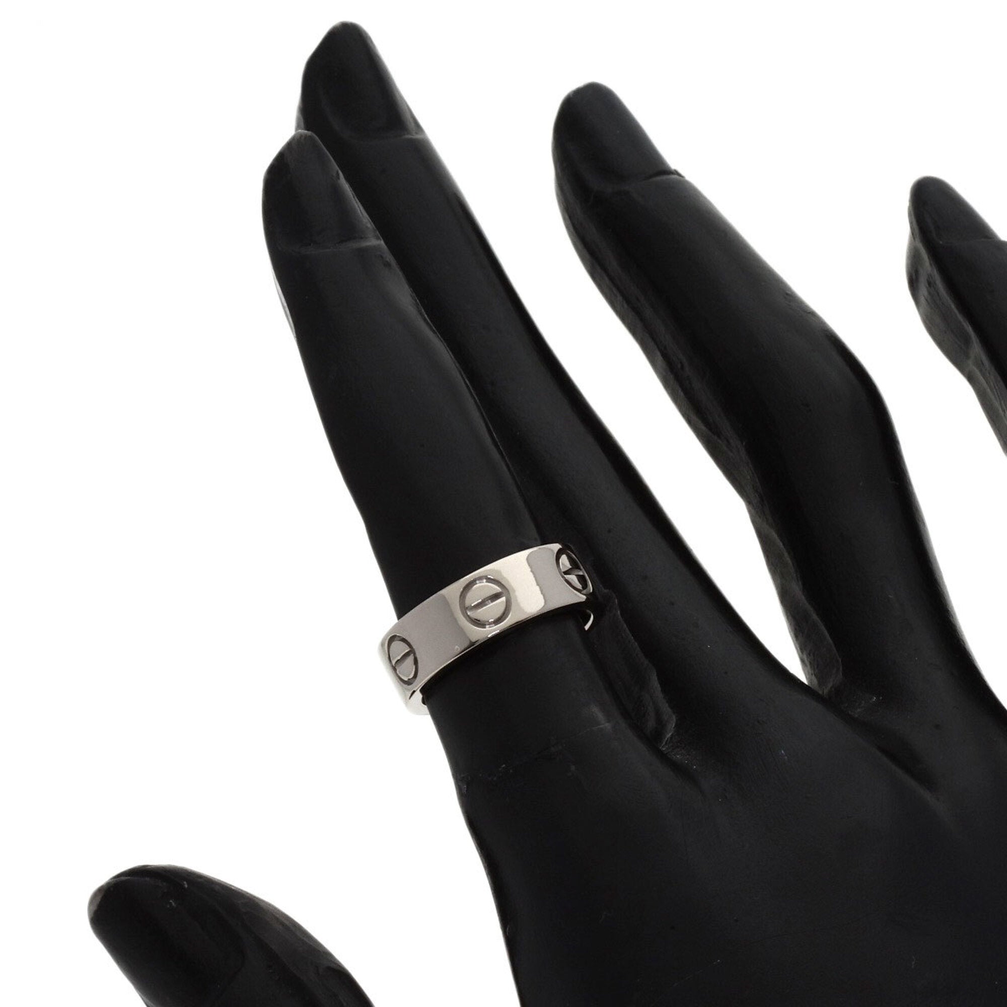 Cartier Love White Gold (18K) Band Ring (Pre-Owned)