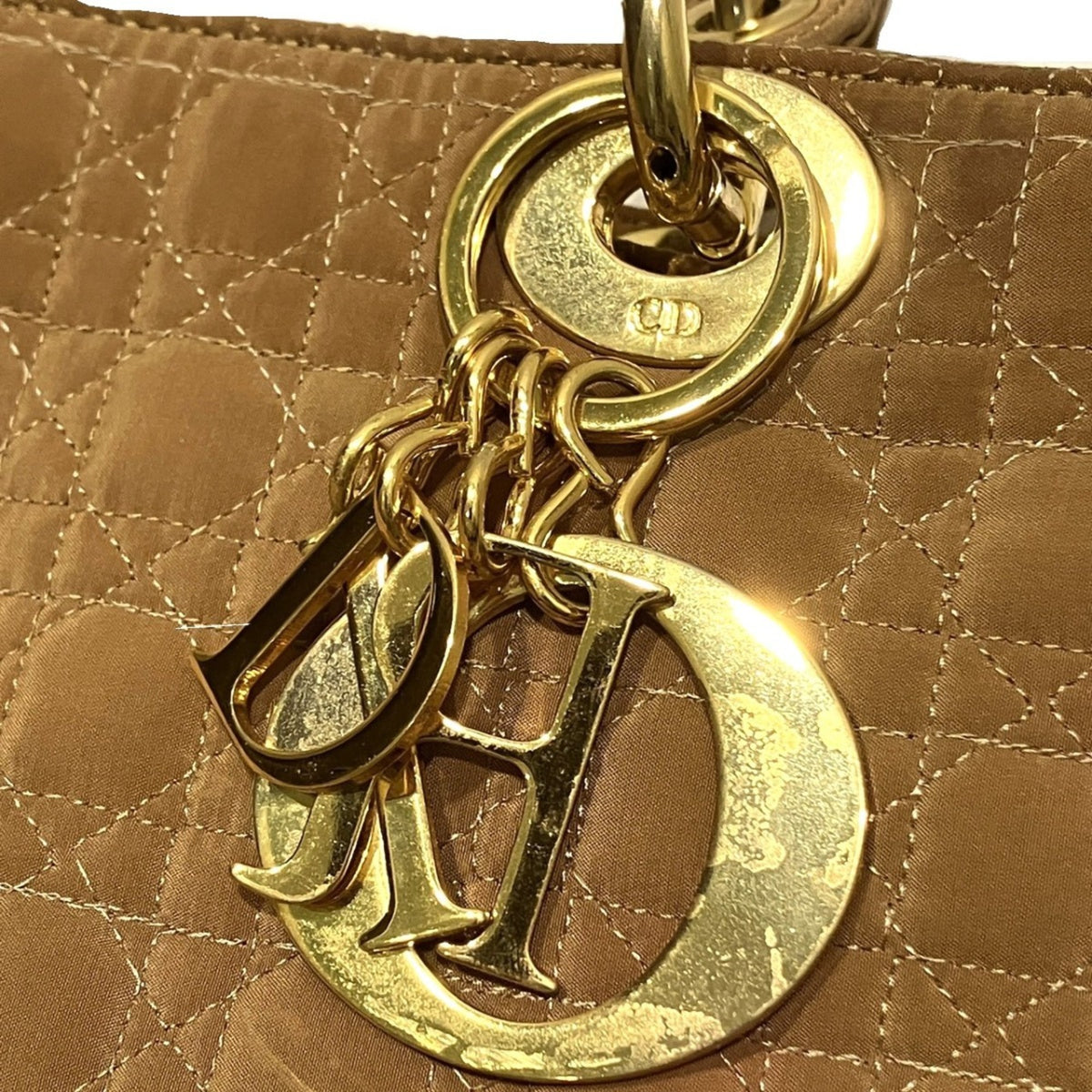 Christian Dior Brown Nylon Handbag (Pre-Owned)