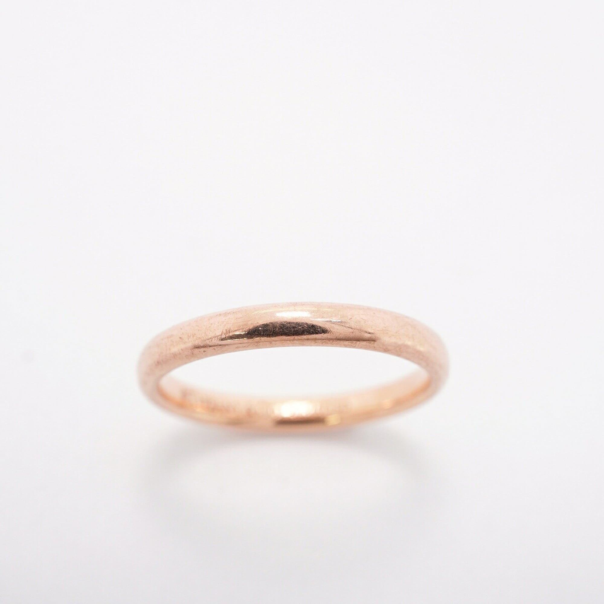 Tiffany Pink Gold (18K) Band Ring (Pre-Owned)