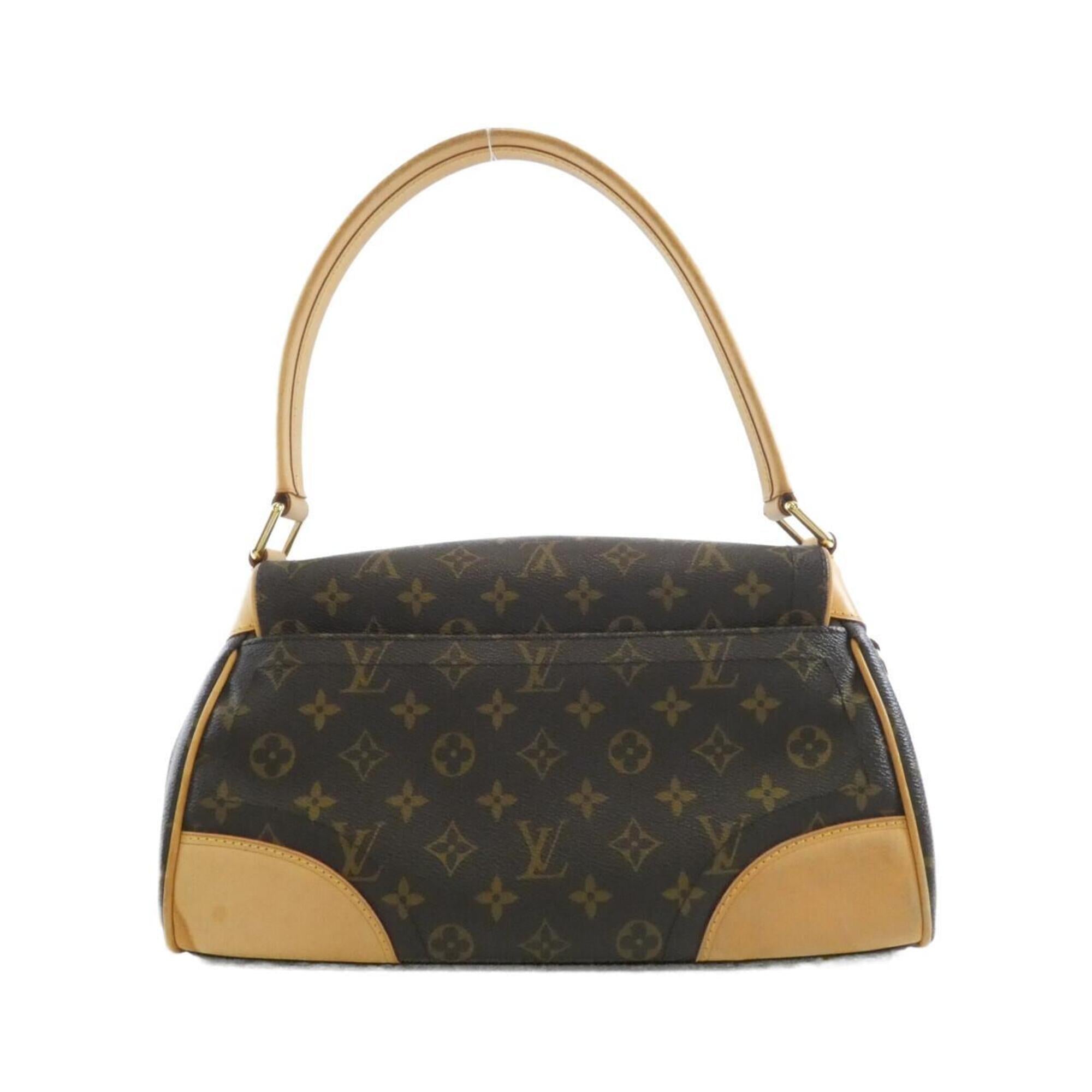 Louis Vuitton Monogram Marron Coated Canvas Shoulder Bag (Pre-Owned)