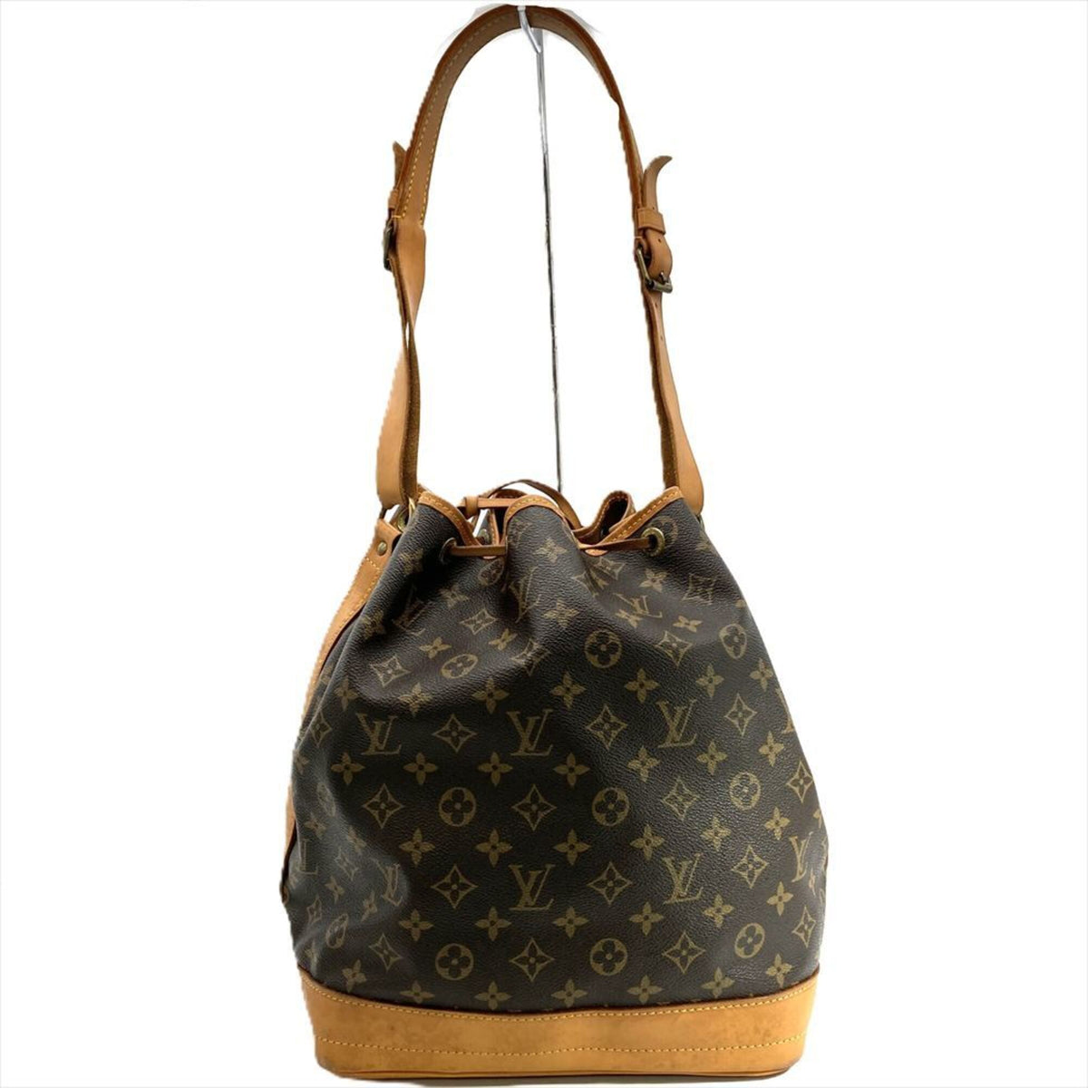 Louis Vuitton Brown Monogram Canvas Shoulder Bag (Pre-Owned)