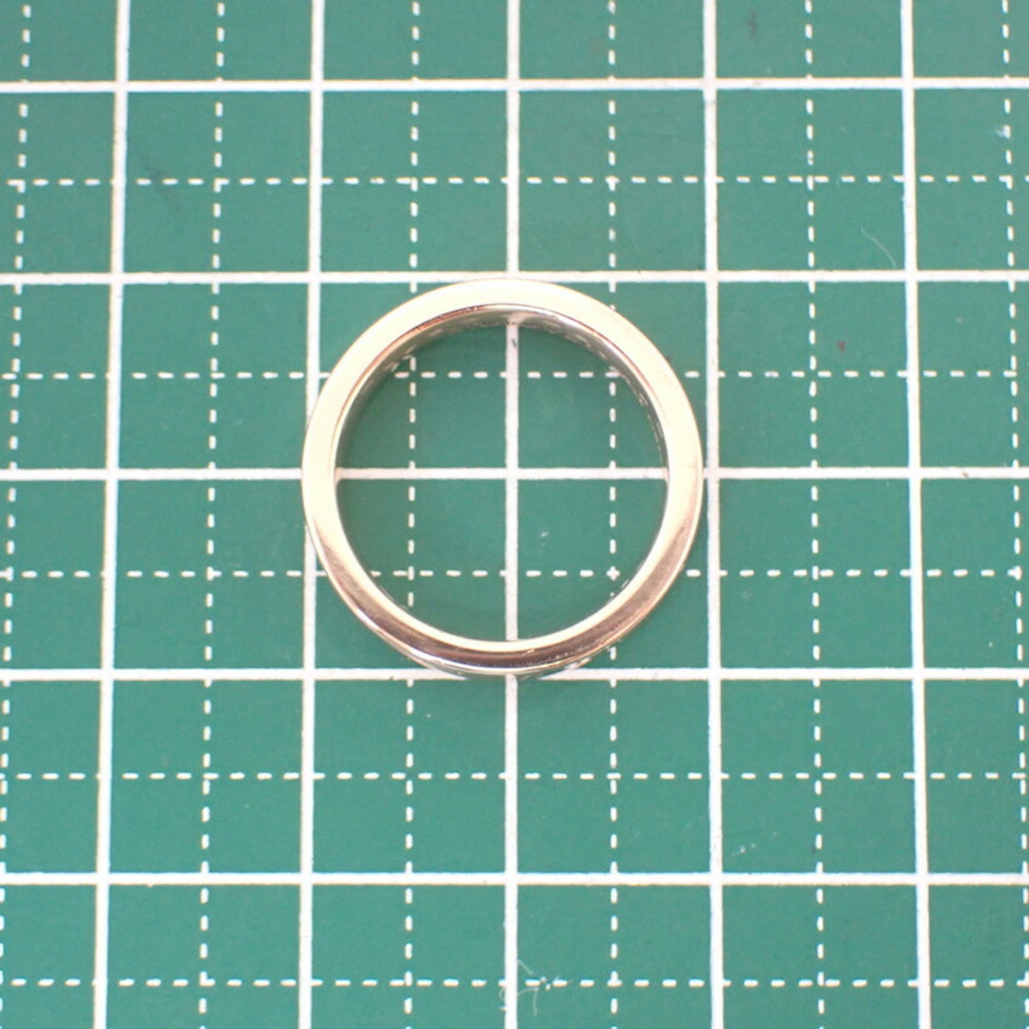 Tiffany Gold Metal Band Ring (Pre-Owned)