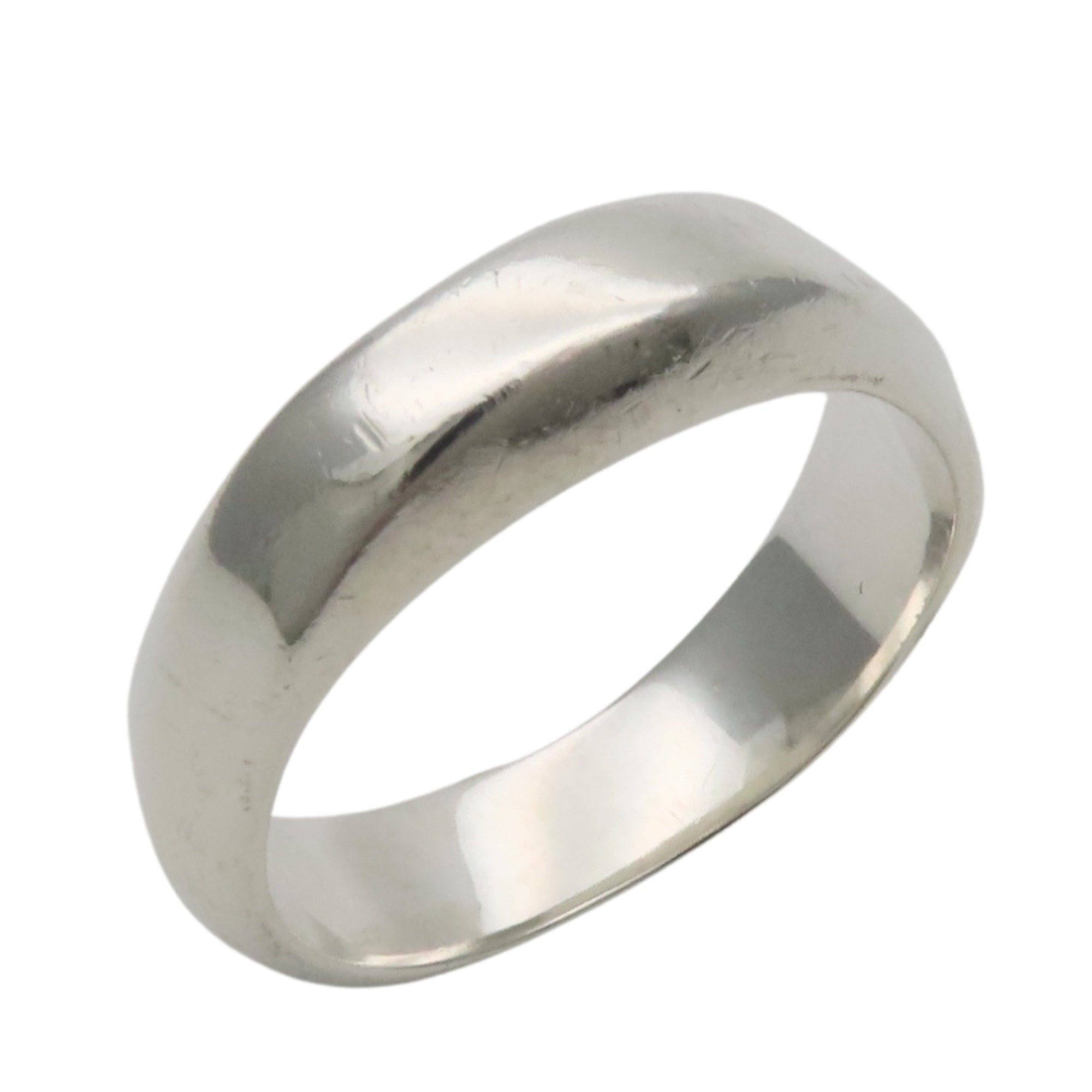 Tiffany Silver Silver 925 Band Ring (Pre-Owned)