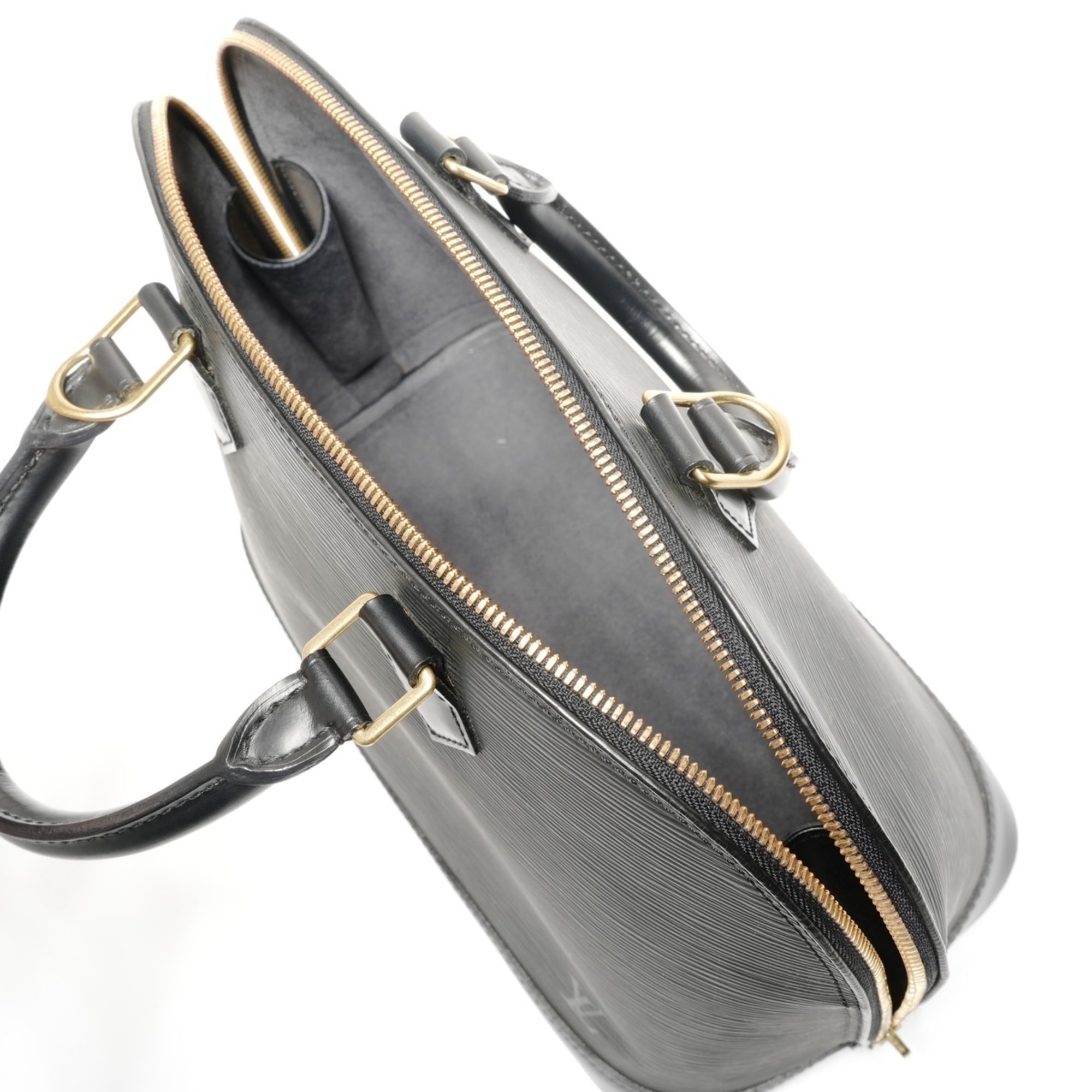 Louis Vuitton Epi Black Epi Leather Handbag (Pre-Owned)