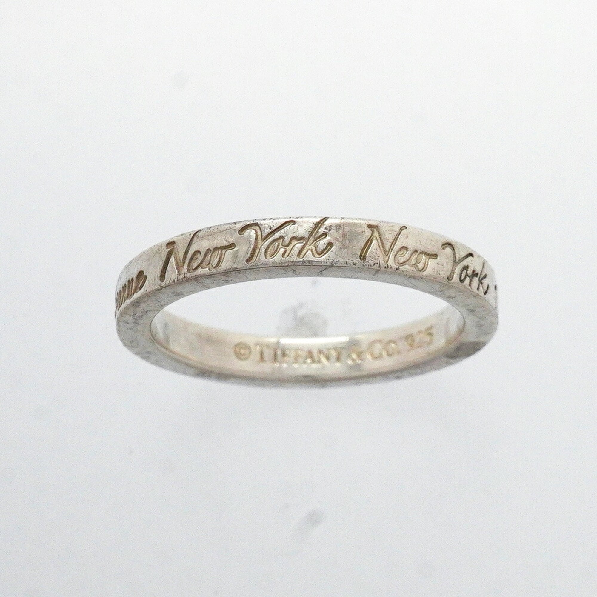 Tiffany Silver 925 Band Ring (Pre-Owned)