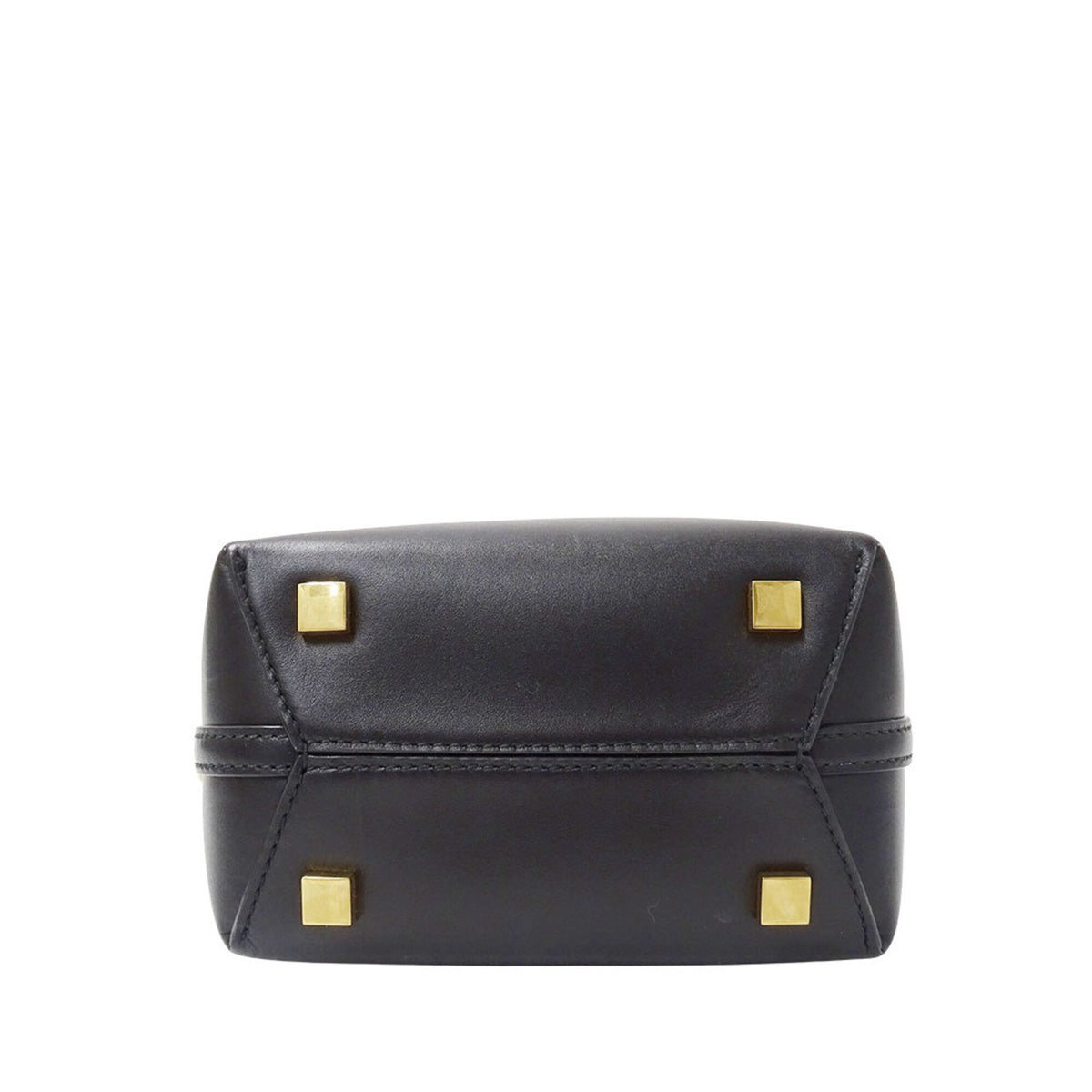 Saint Laurent Black Leather Handbag Shoulder Bag (Pre-Owned)