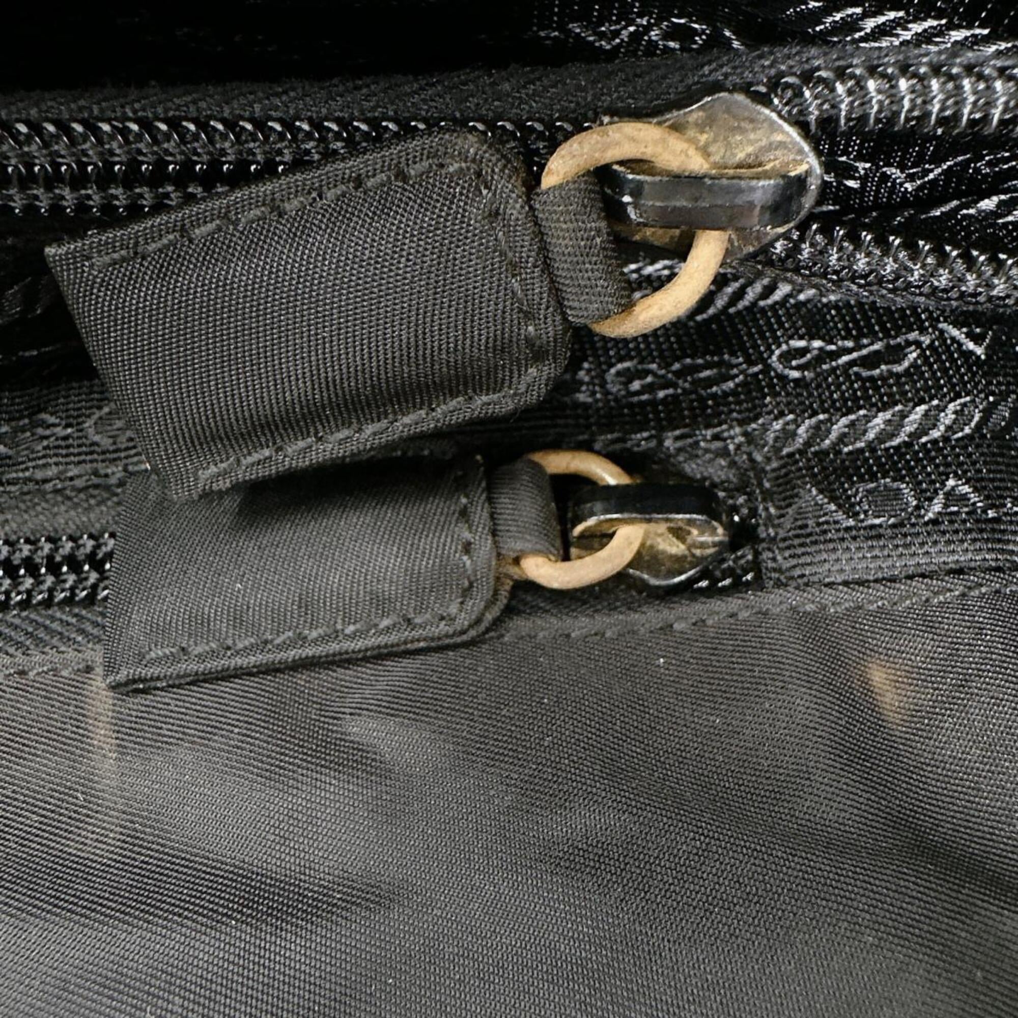 Prada Black Nylon Tote Bag (Pre-Owned)