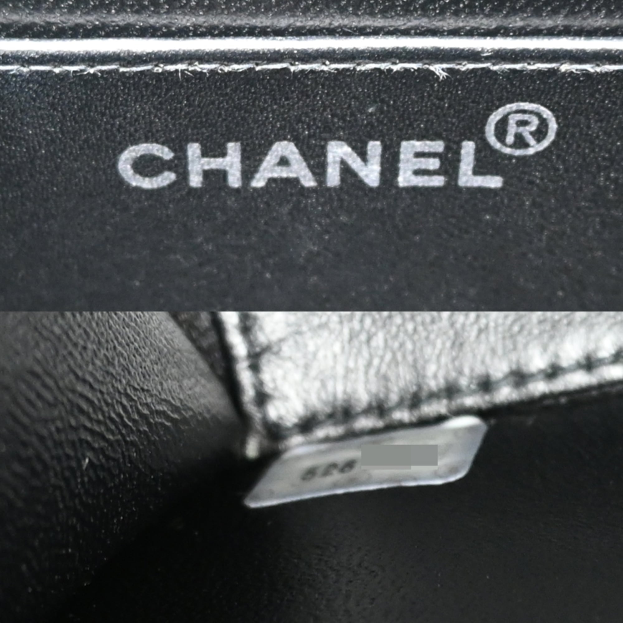 Chanel Grained Calfskin Handbag (Pre-Owned)