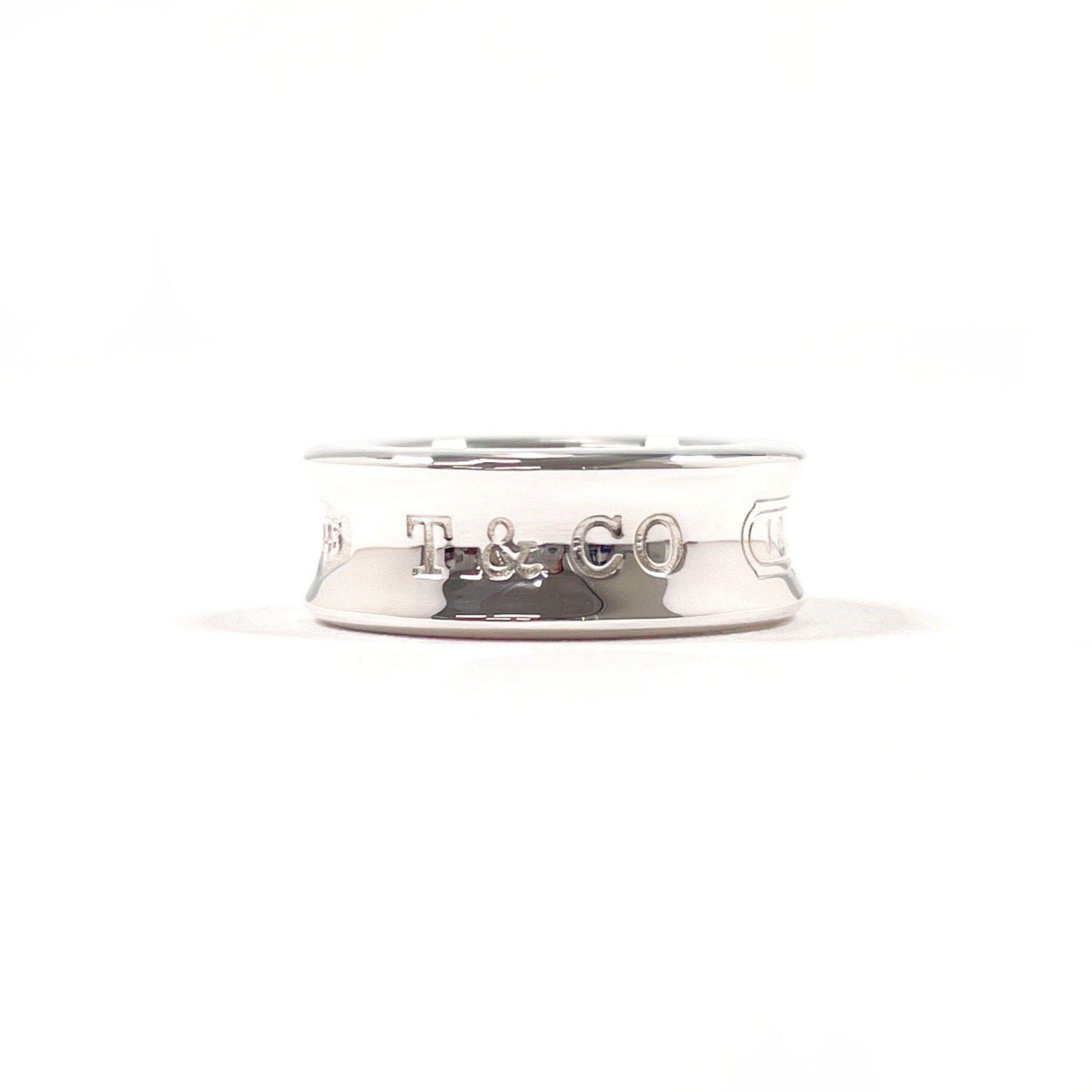 Tiffany Silver Silver 925 Band Ring (Pre-Owned)