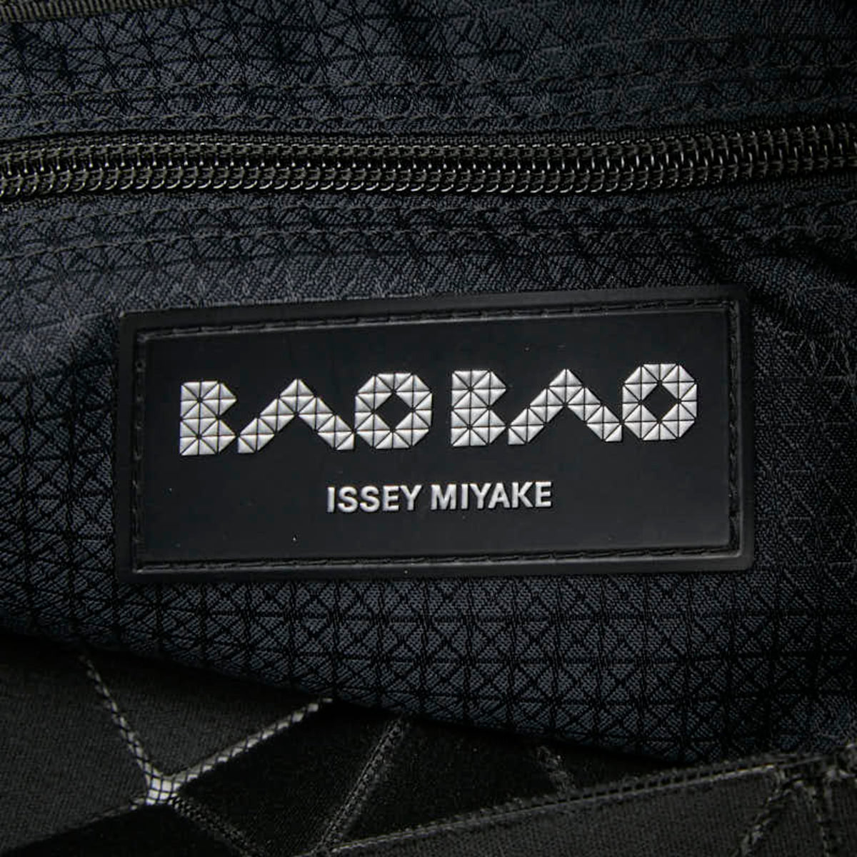 Issey Miyake Black Pvc Shoulder Bag Tote Bag (Pre-Owned)