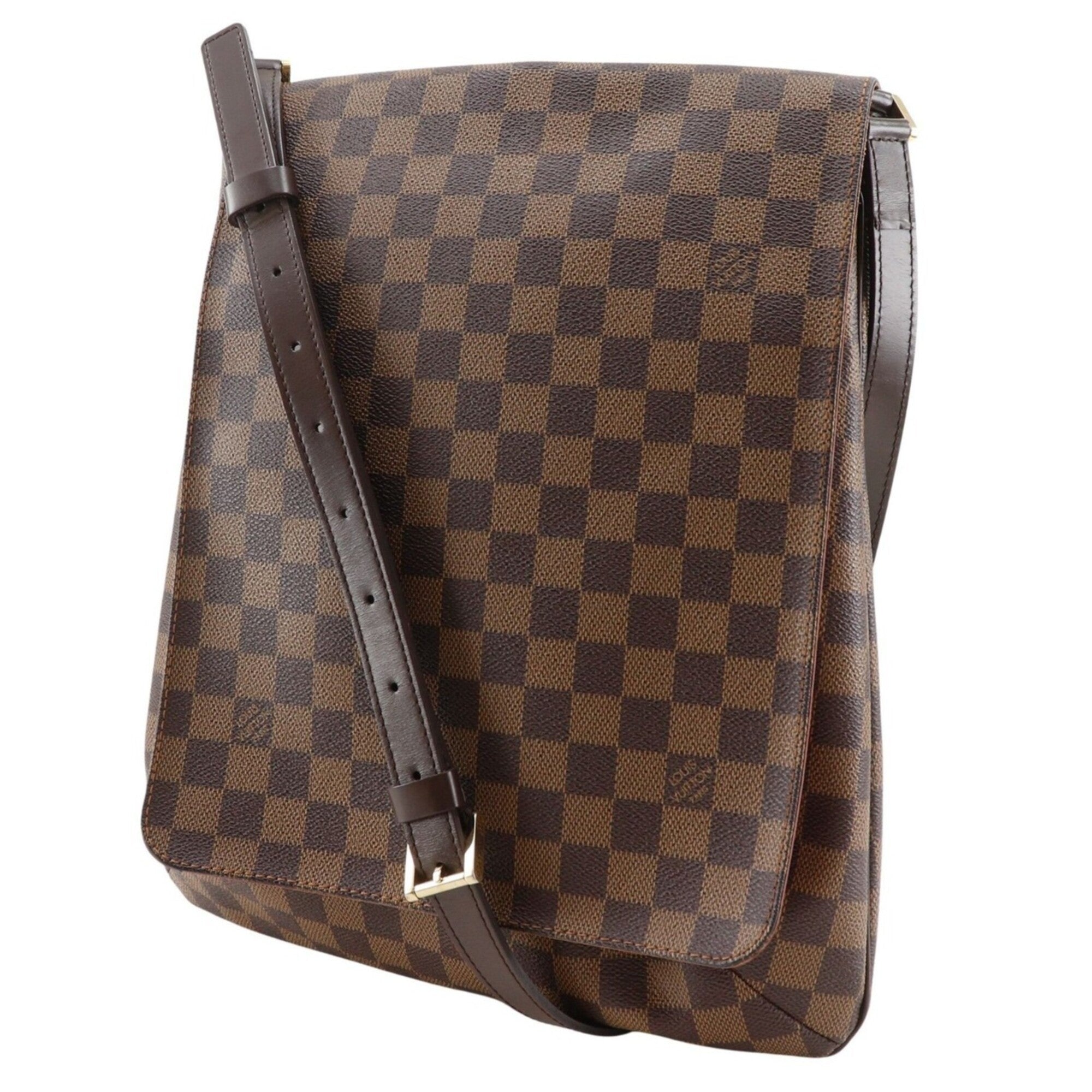 Louis Vuitton Brown Damier Canvas Shoulder Bag (Pre-Owned)