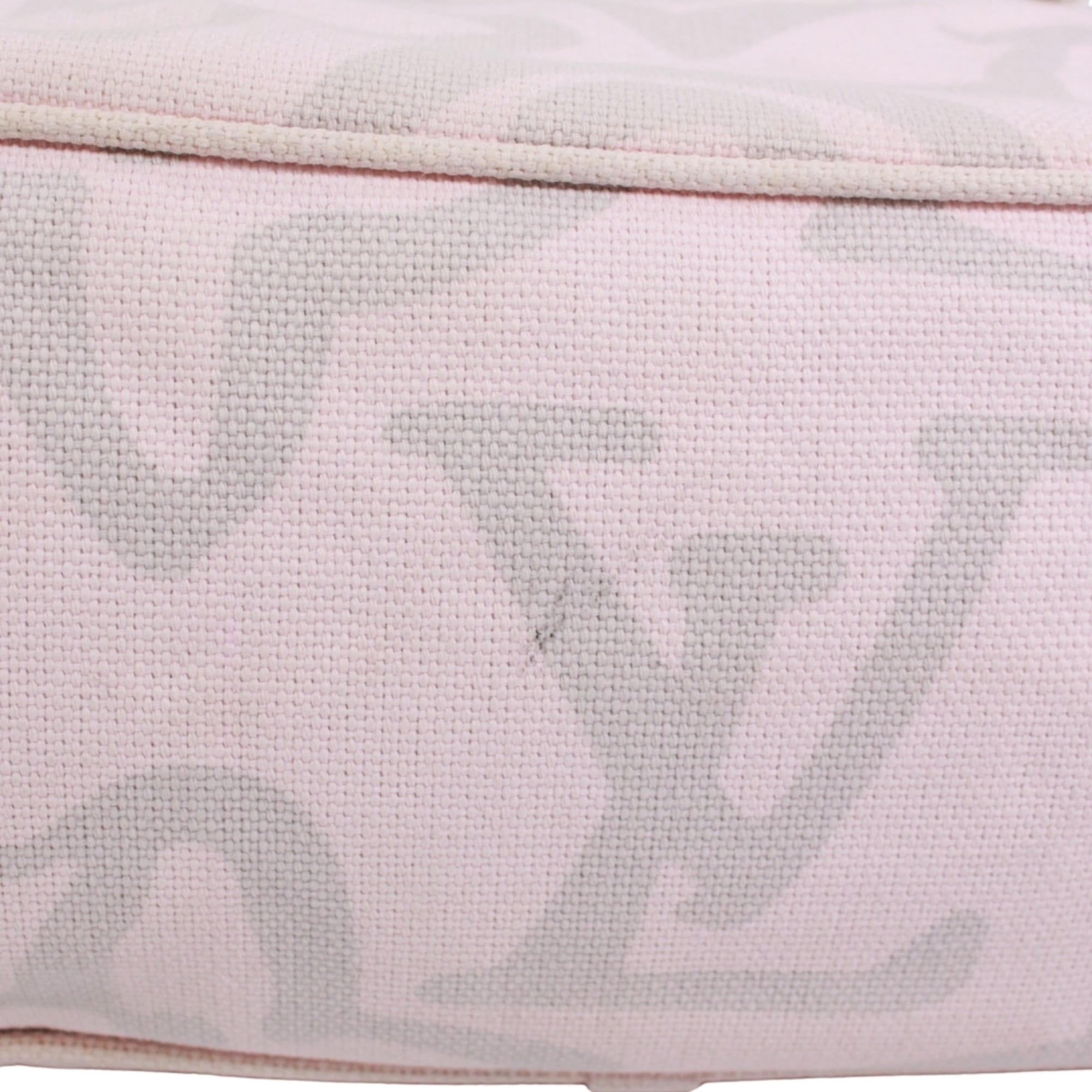 Louis Vuitton Pink Canvas Leather Tote Bag (Pre-Owned)