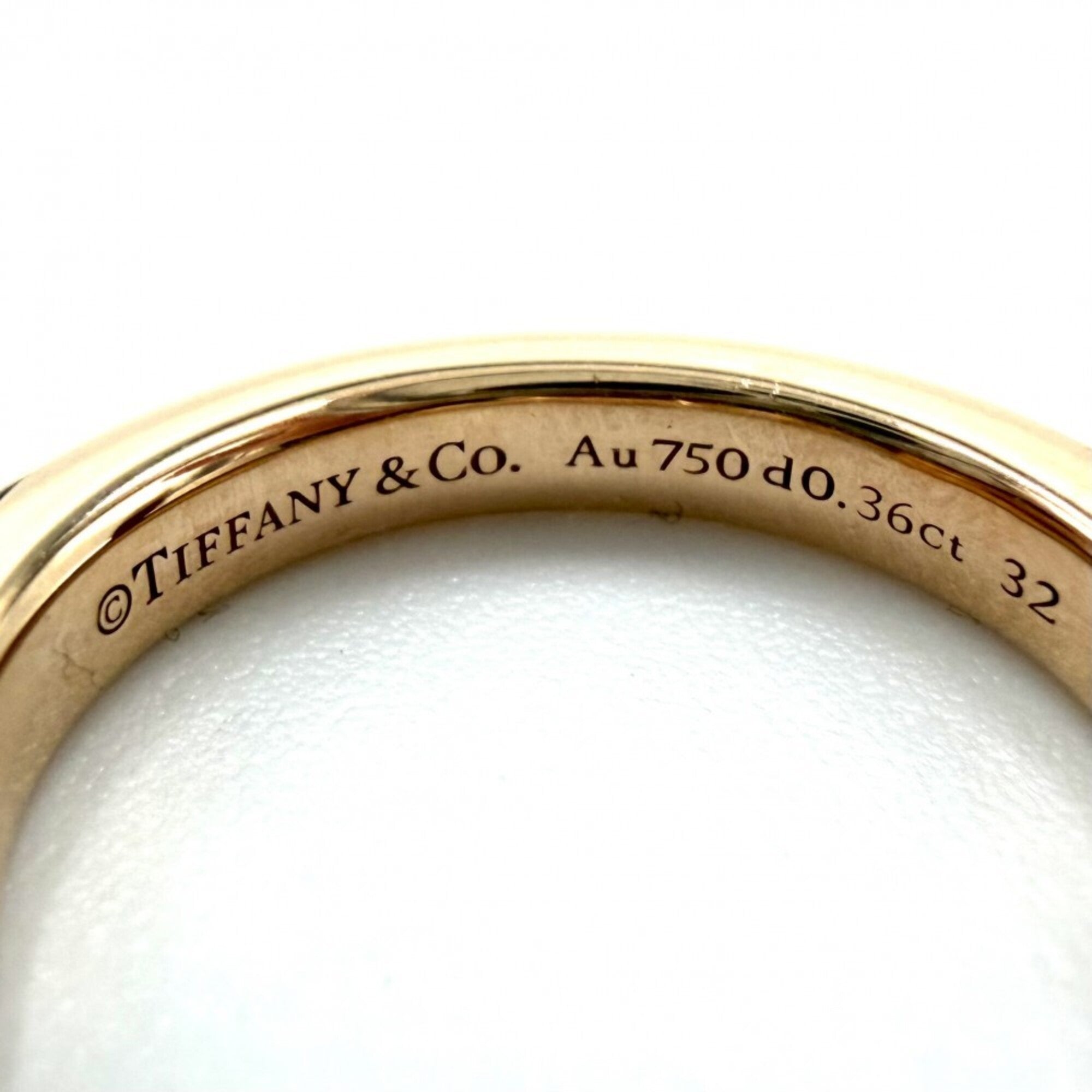 Tiffany Pink Gold (18K) Band Ring (Pre-Owned)