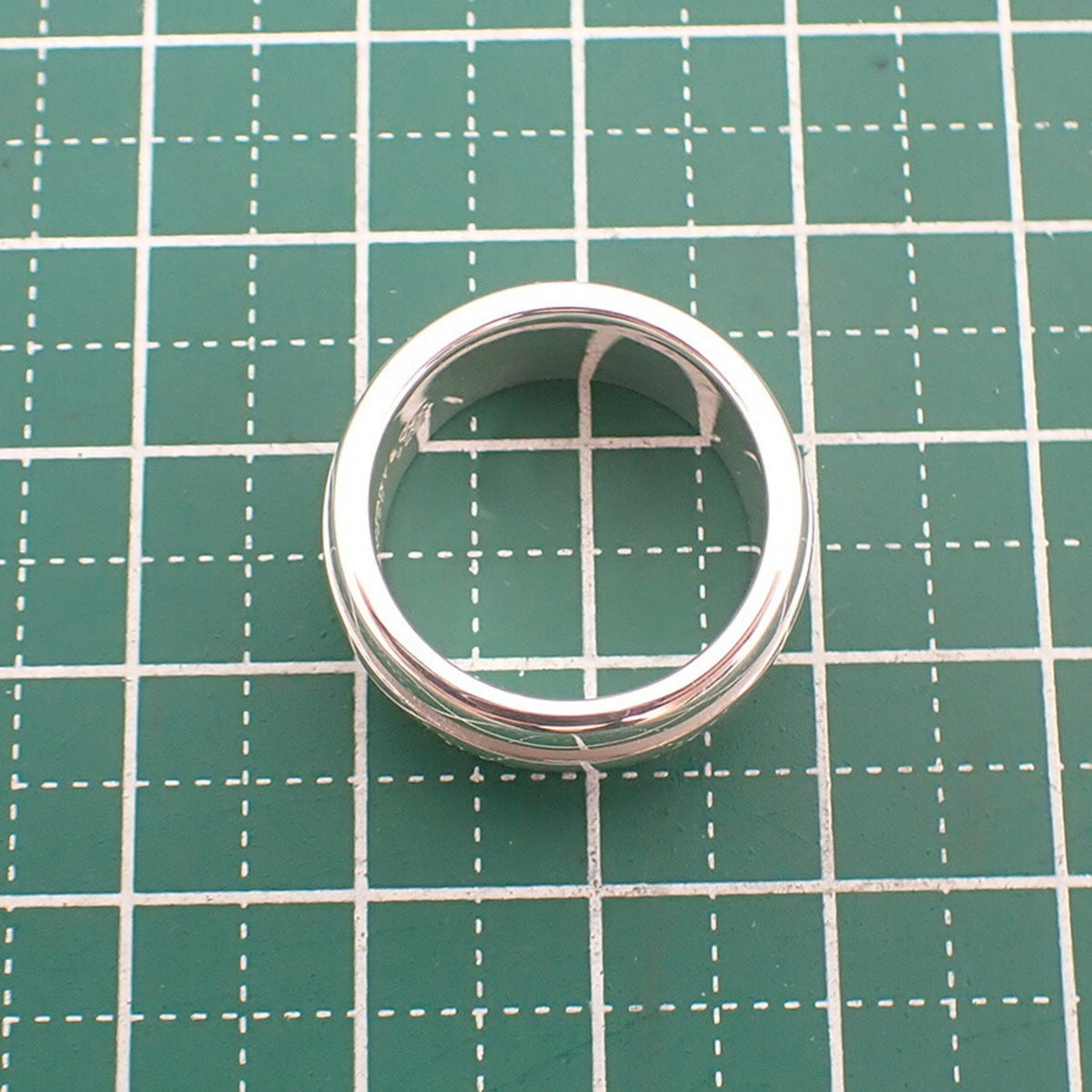 Tiffany Sterling Silver 925 Band Ring (Pre-Owned)