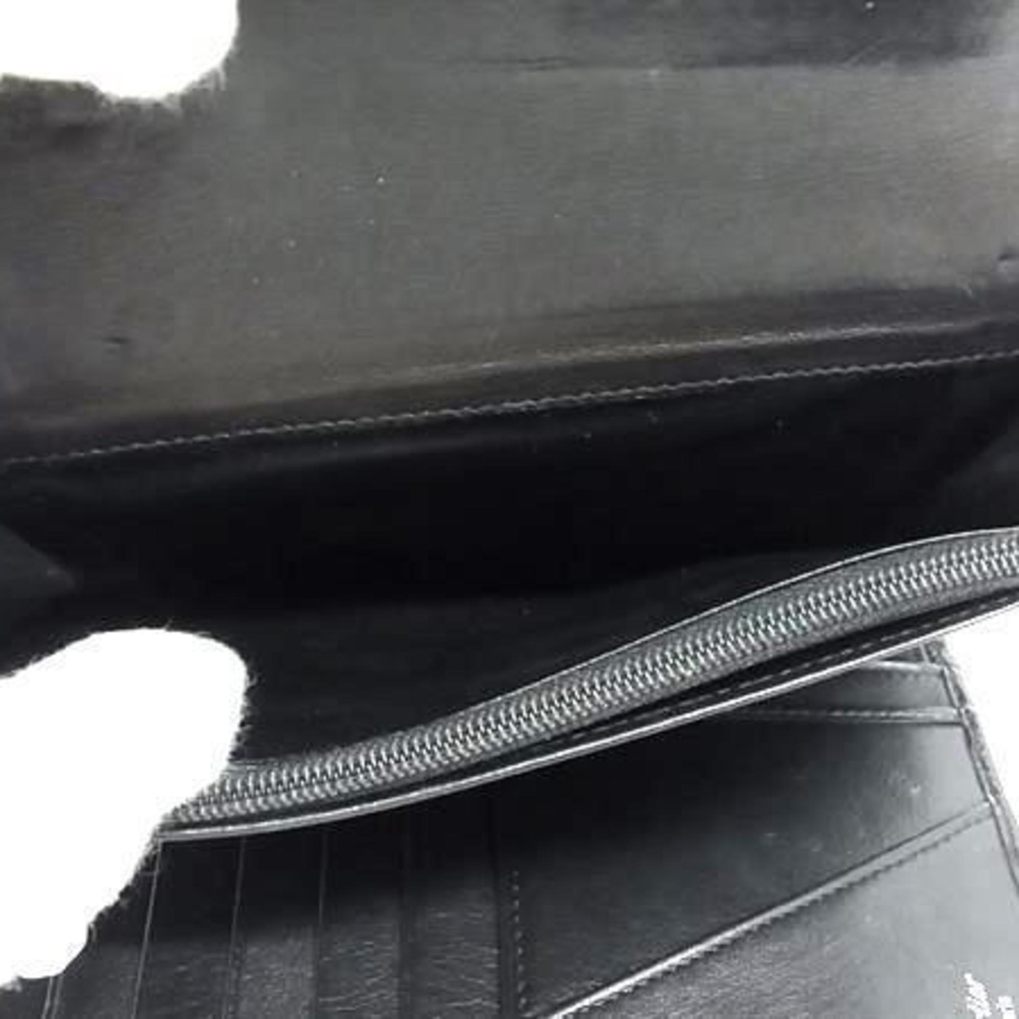 Cartier Black Patent Leather Wallet (Tri-Fold) (Pre-Owned)