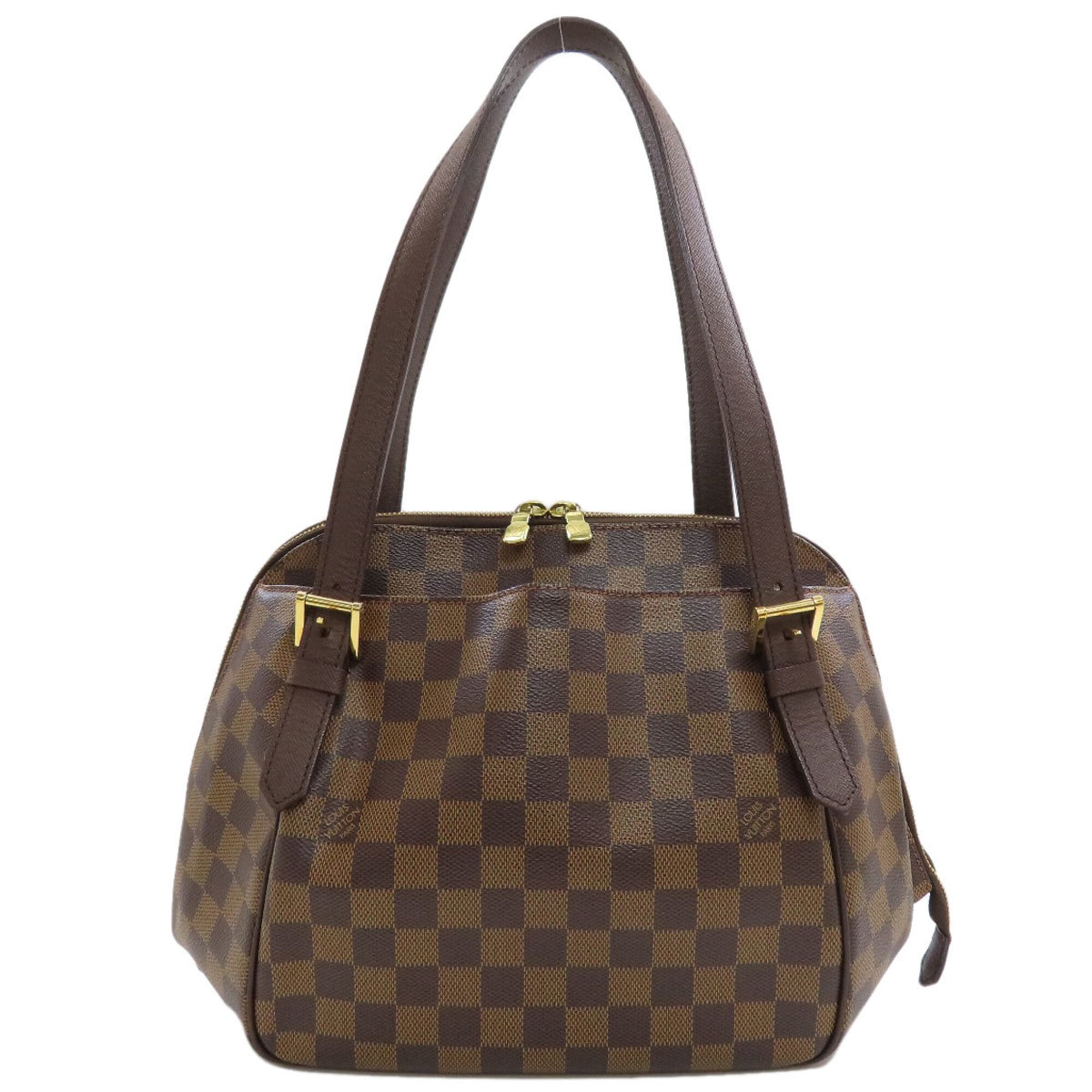 Louis Vuitton Damier Canvas Ebene Damier Canvas Handbag (Pre-Owned)