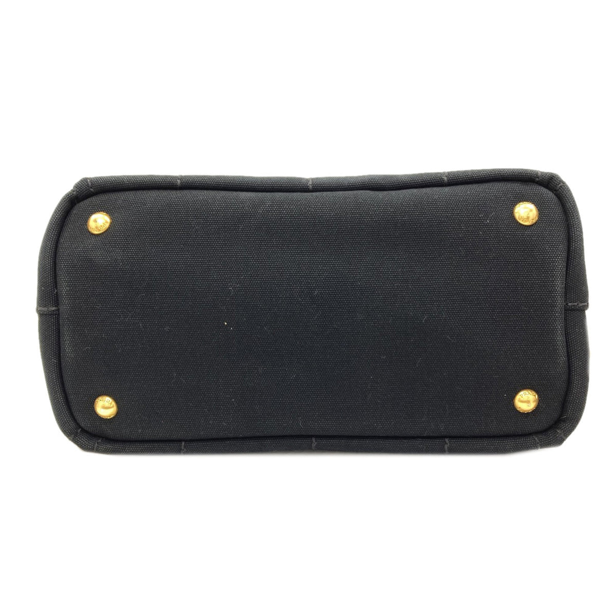 Prada Black Canvas Handbag (Pre-Owned)