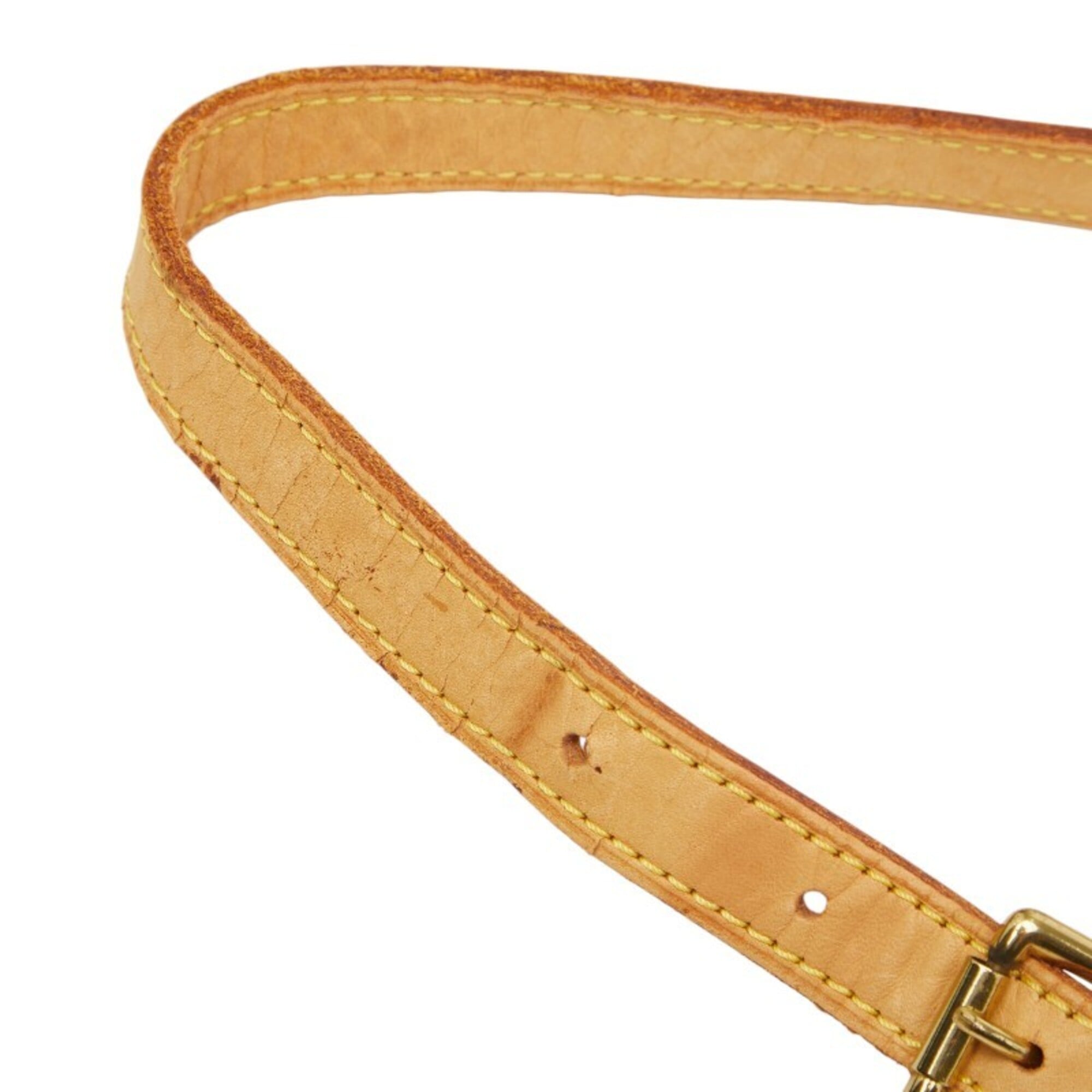 Louis Vuitton Brown Pvc Leather Shoulder Bag (Pre-Owned)