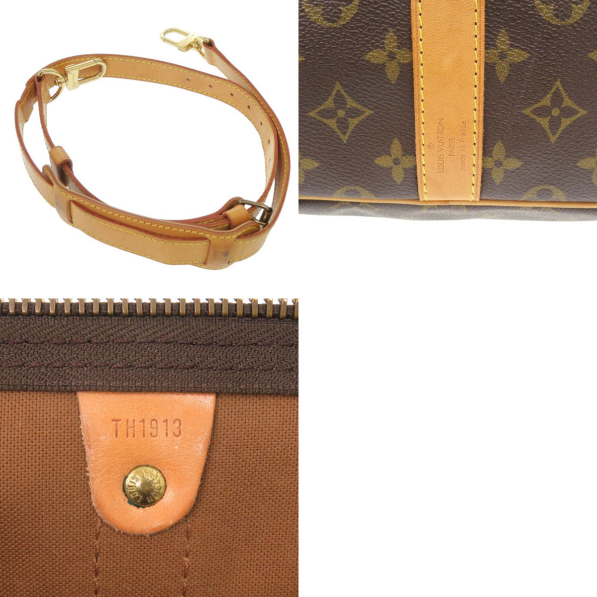 Louis Vuitton Brown Monogram Monogram Boston Bag (Pre-Owned)
