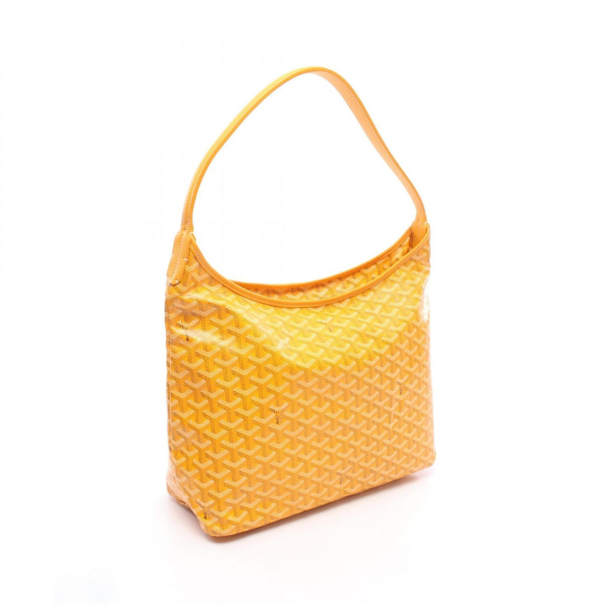 Goyard Multi-Color Yellow Coated Canvas Leather Handbag Pouch Shoulder Bag (Pre-Owned)