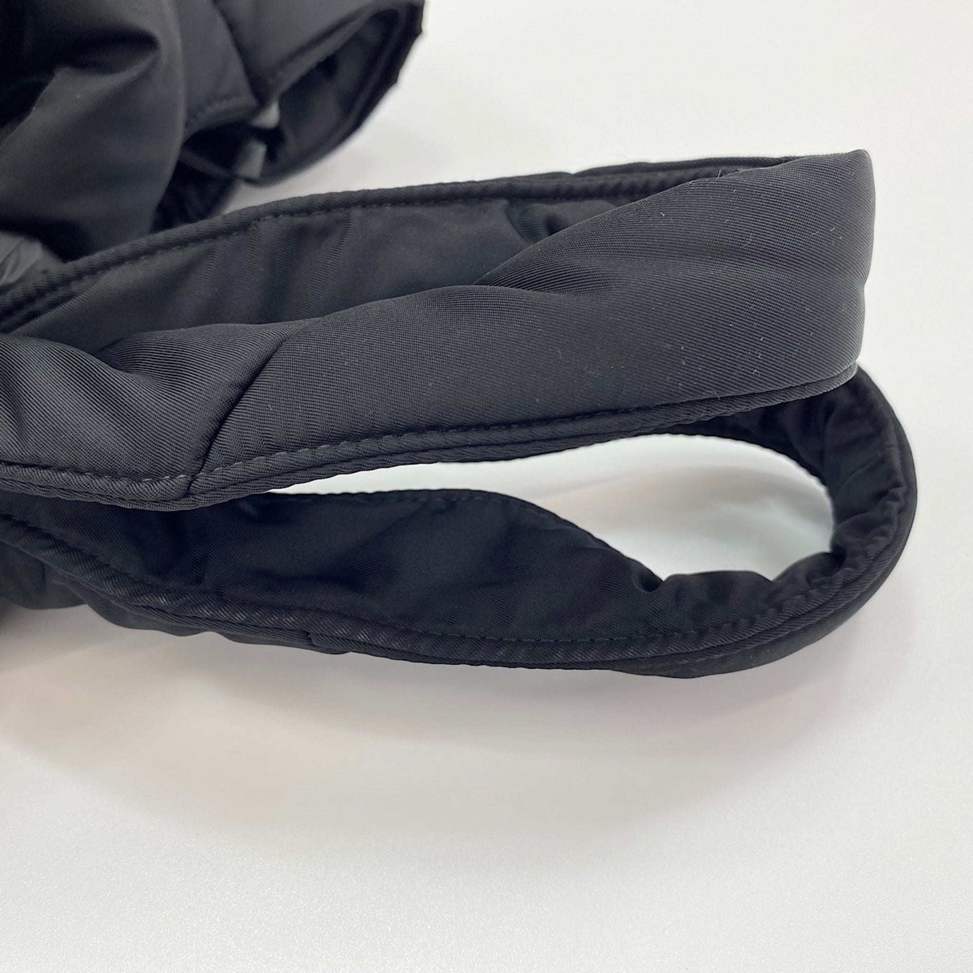 Prada Black Nylon Tote Bag (Pre-Owned)