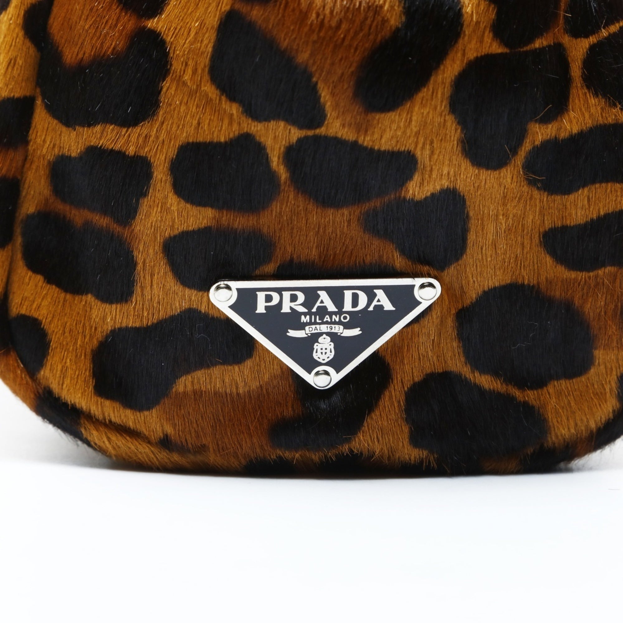 Prada Brown Leather Handbag (Pre-Owned)