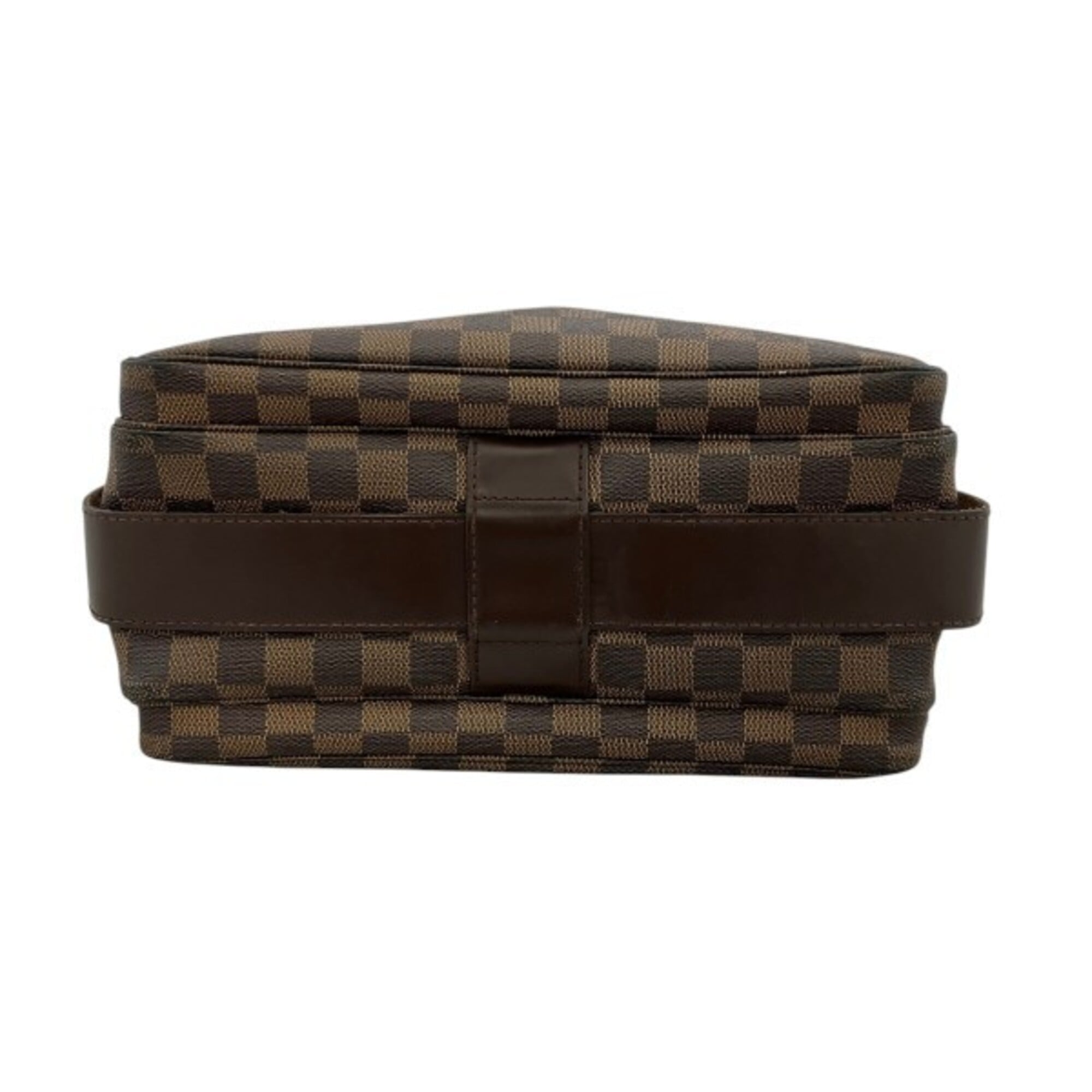 Louis Vuitton Brown Handbag Shoulder Bag (Pre-Owned)