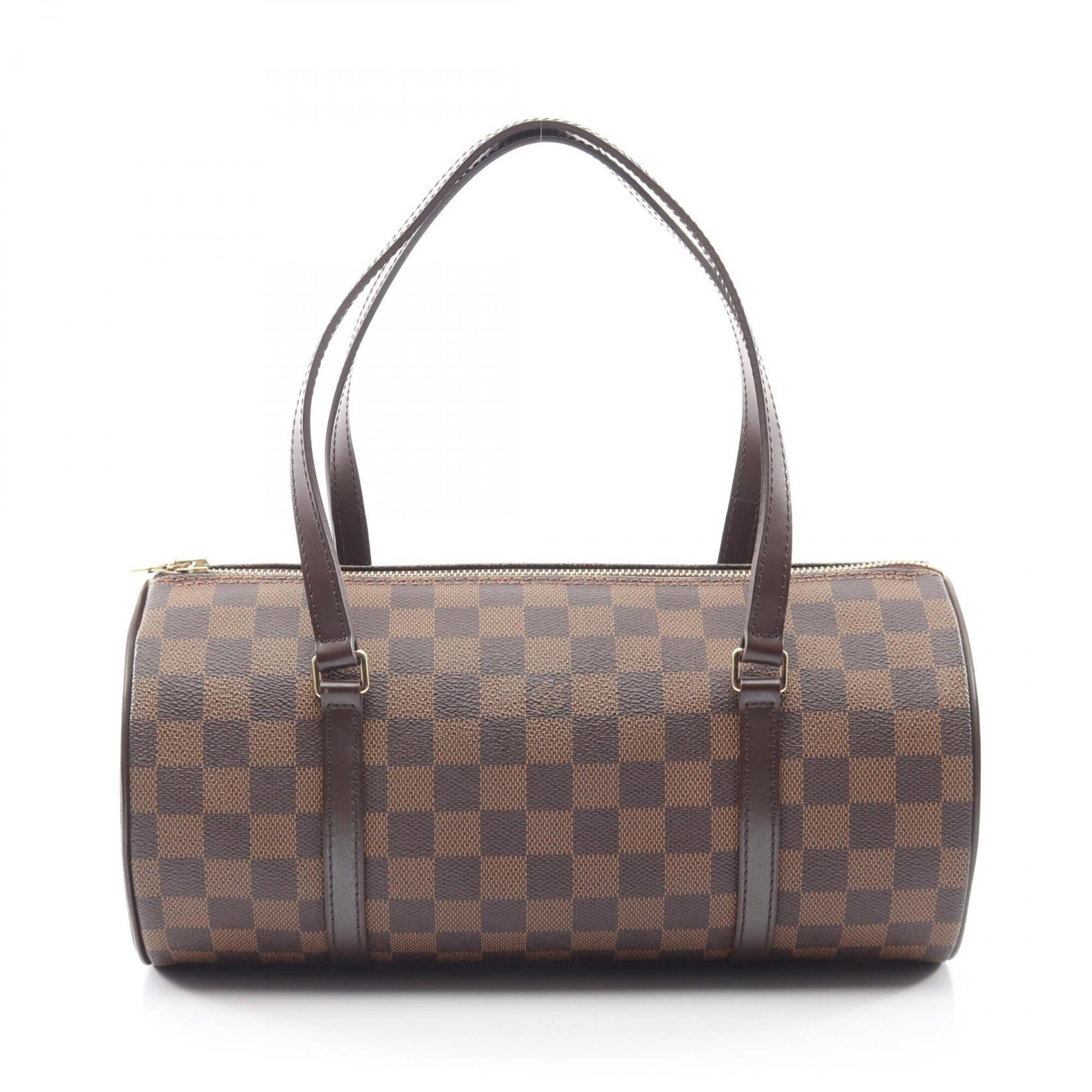 Louis Vuitton Brown Ebene Coated Canvas Damier Canvas Pvc Leather Handbag (Pre-Owned)