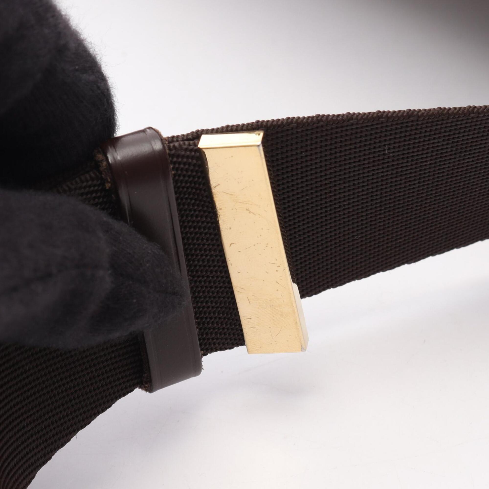 Louis Vuitton Brown Coated Canvas Fanny Pack Sling Bag (Pre-Owned)