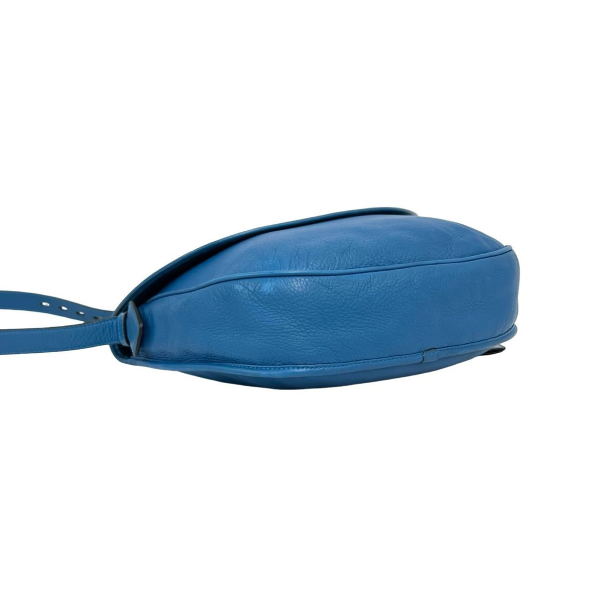 Loewe Blue Leather Pochette Shoulder Bag (Pre-Owned)