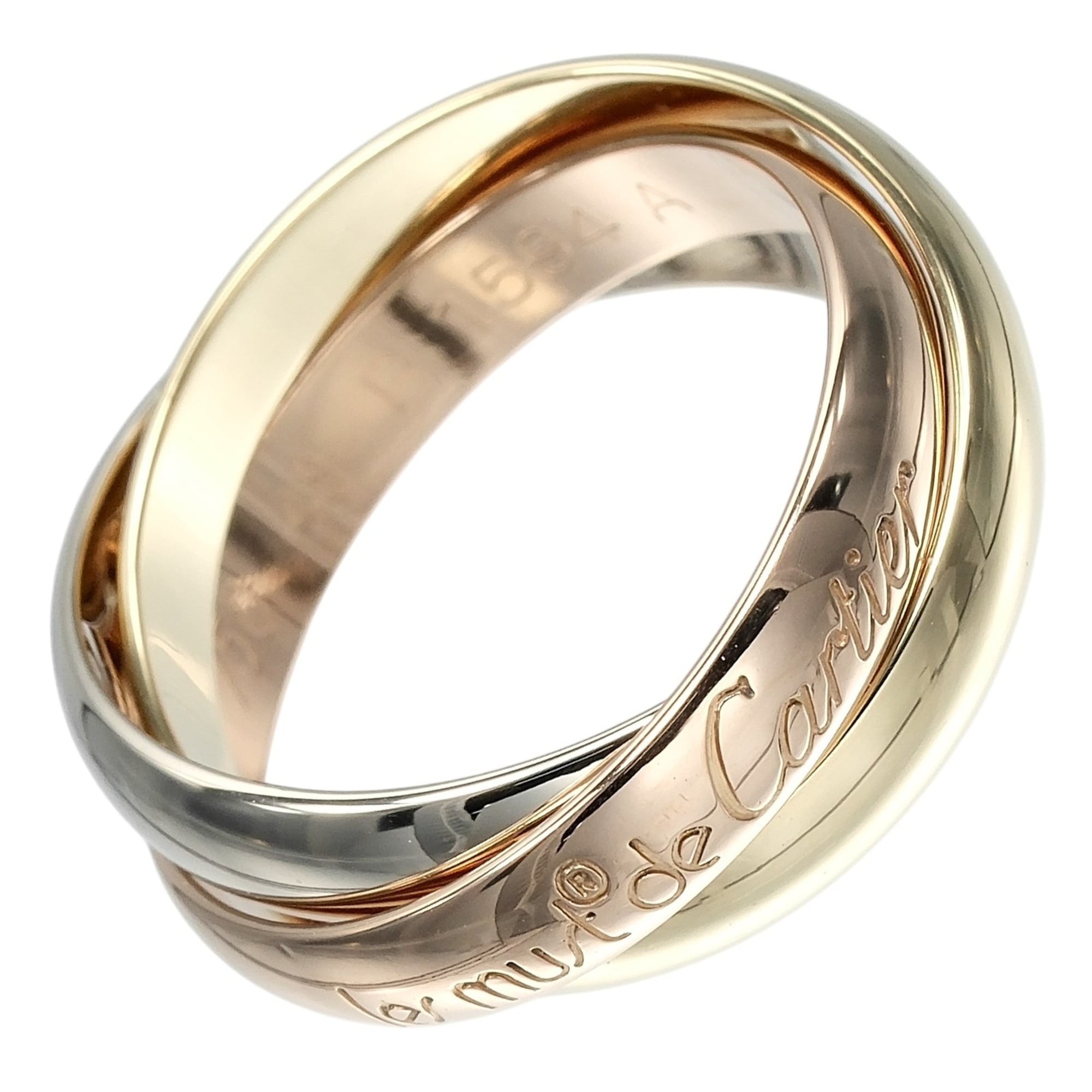 Cartier Yellow Gold (18K) Pink Gold (18K) White Gold (18K) Band Ring (Pre-Owned)