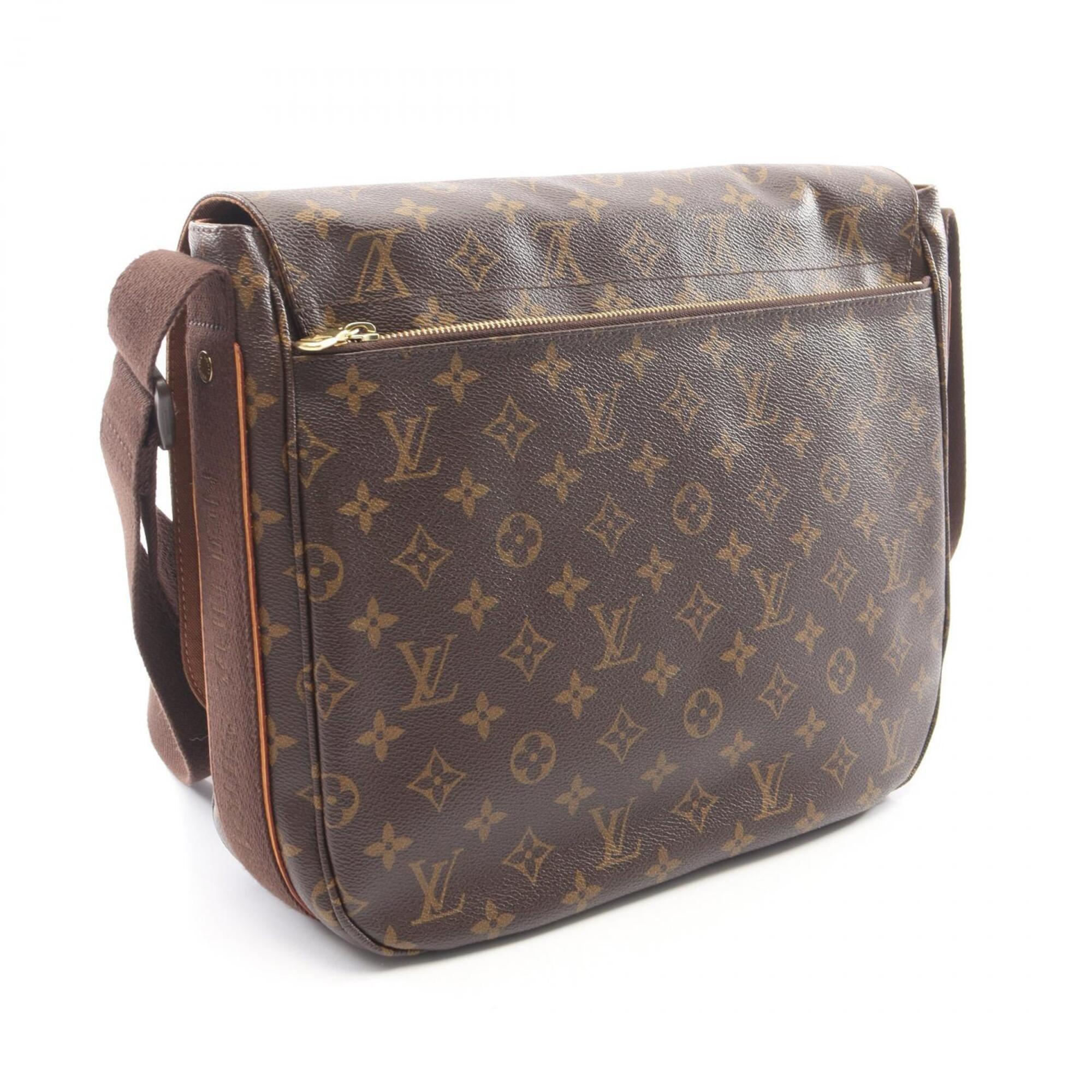 Louis Vuitton Brown Monogram Coated Canvas Handbag Shoulder Bag (Pre-Owned)