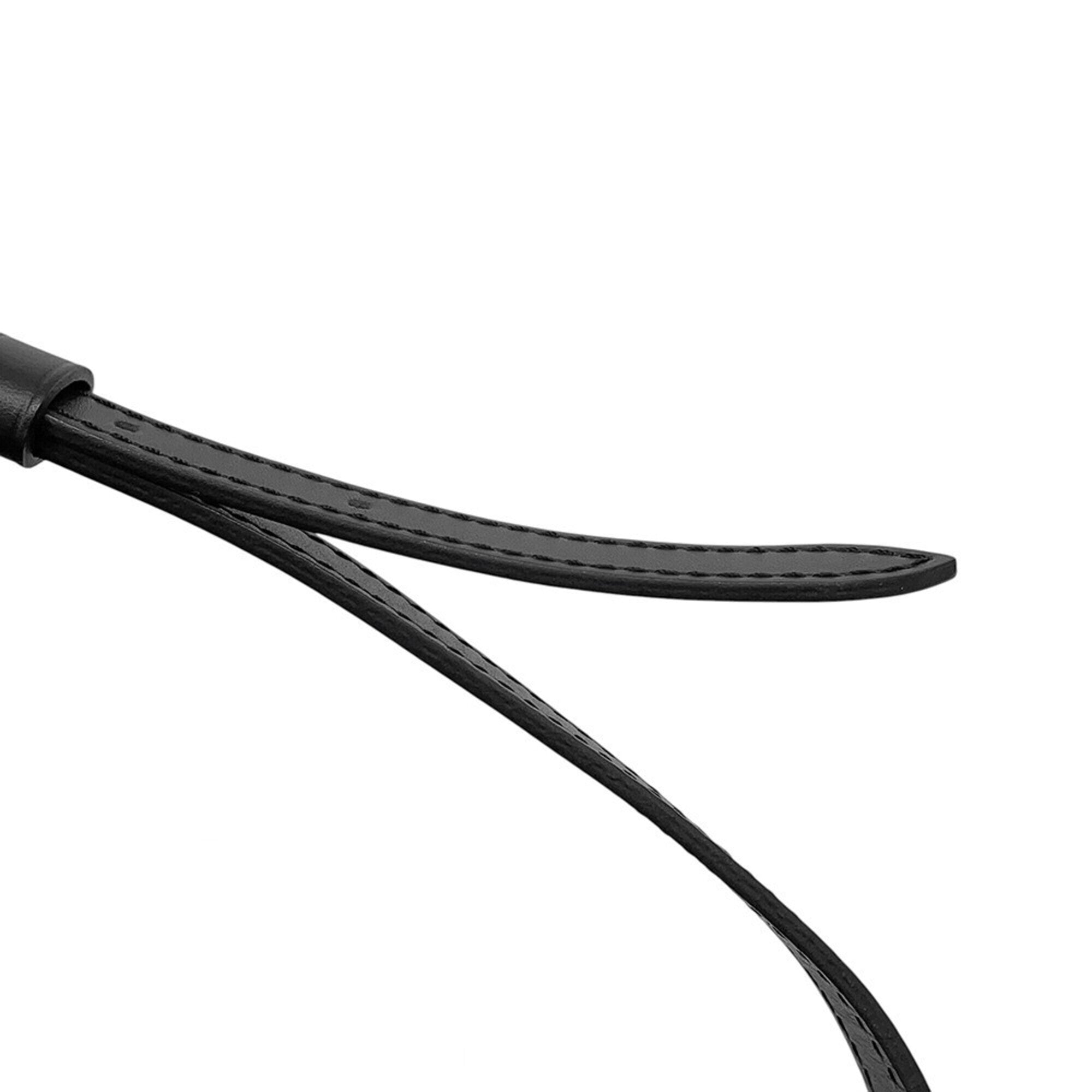 Louis Vuitton Black Noir Leather Handbag Shoulder Bag (Pre-Owned)