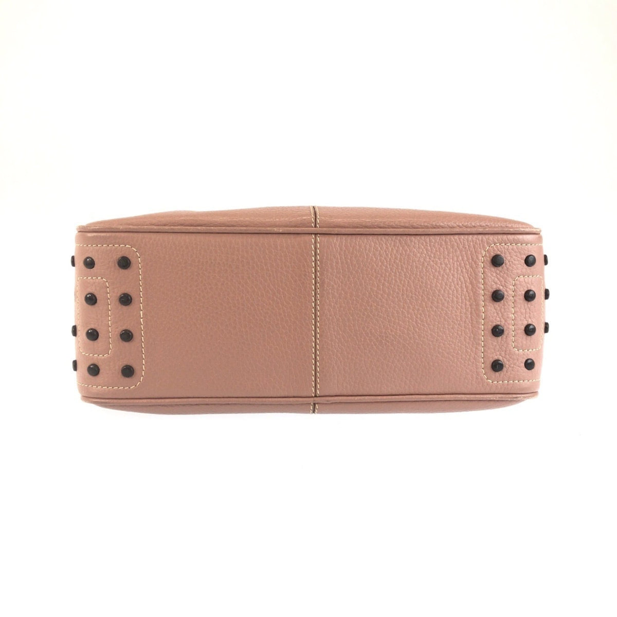 Tod's Dusty Pink Pink Leather Handbag Shoulder Bag (Pre-Owned)