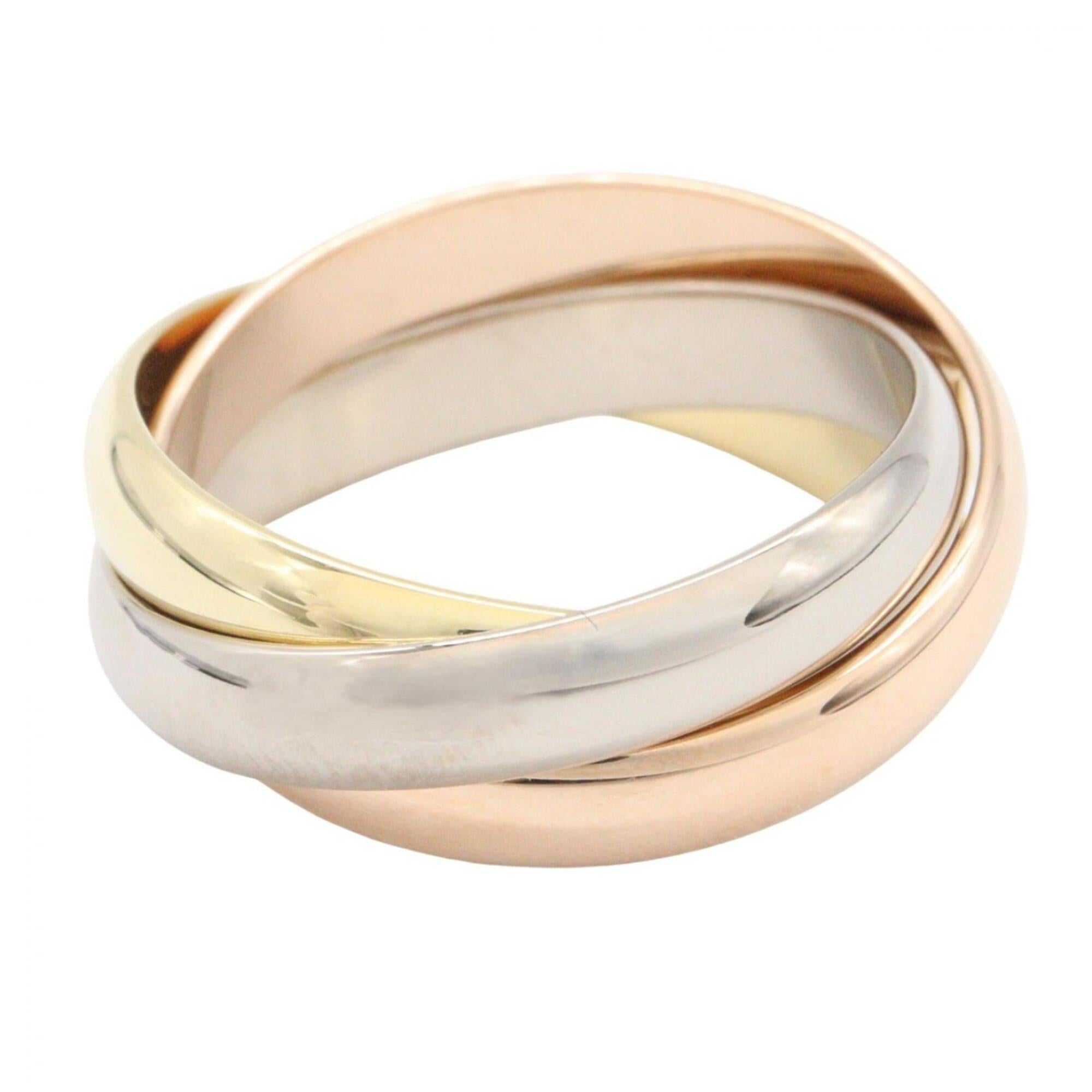 Cartier Gold Silver Yellow Gold (18K) Pink Gold (18K) White Gold (18K) Band Ring (Pre-Owned)