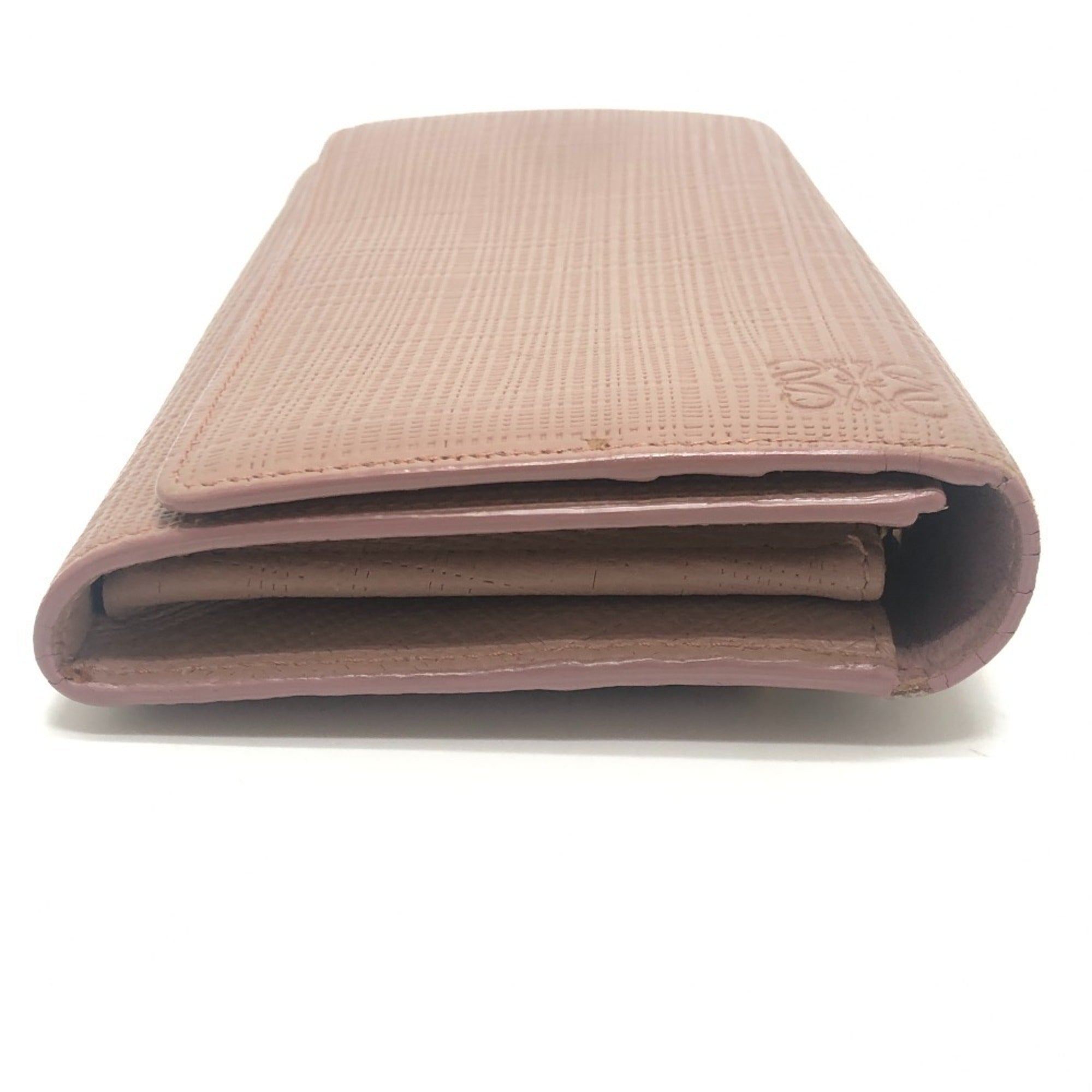 Loewe Beige Canvas Long Wallet (Bi-Fold) (Pre-Owned)