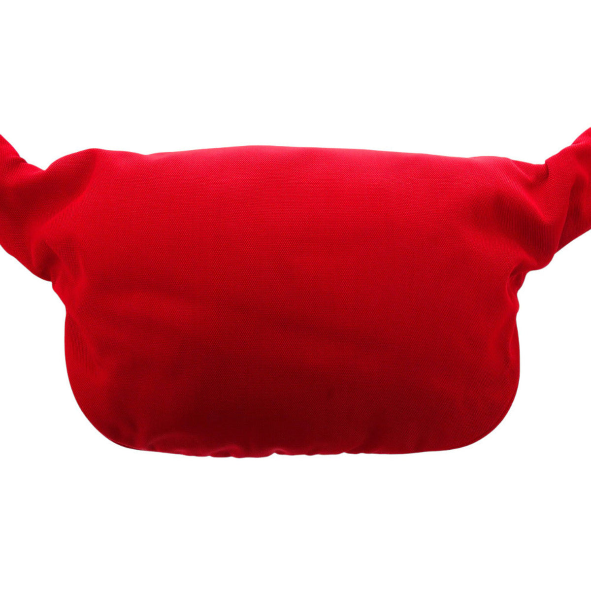 Balenciaga Red Color Nylon Fanny Pack Sling Bag (Pre-Owned)