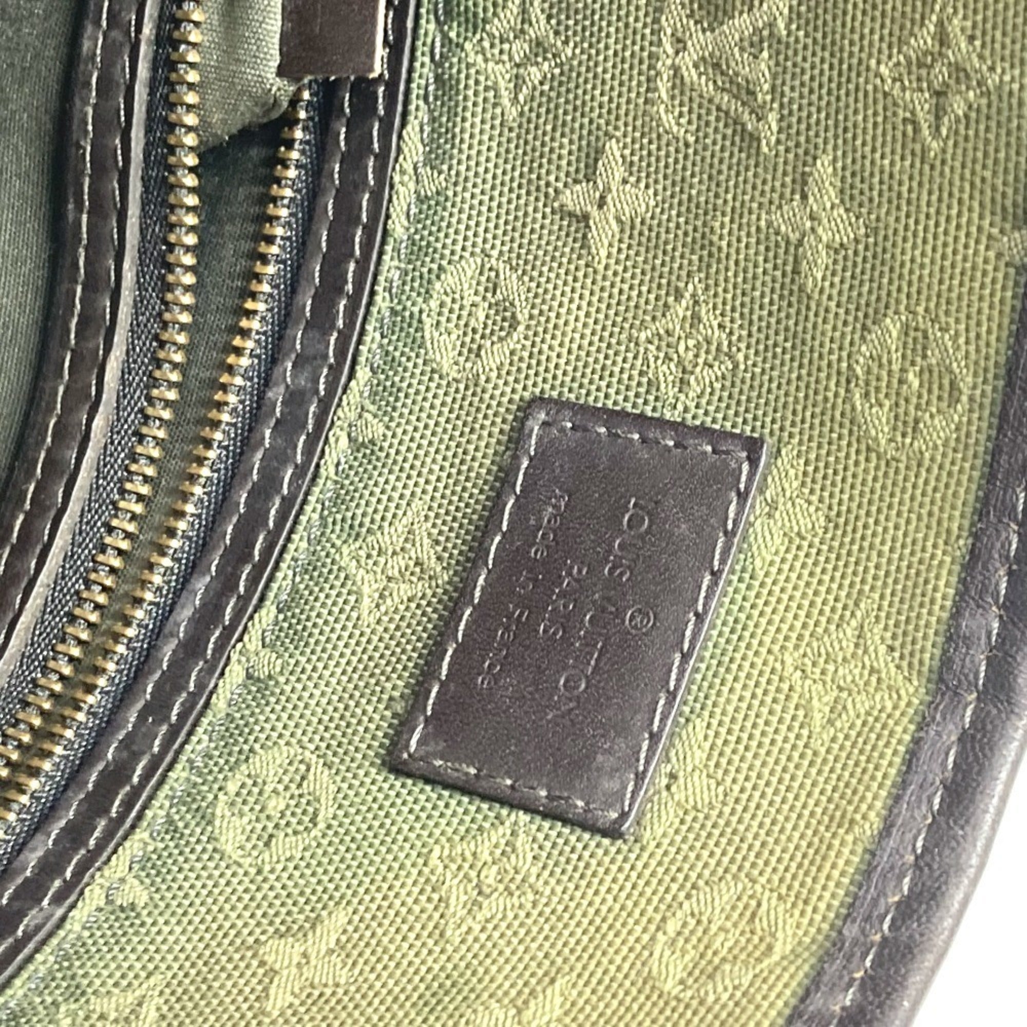 Louis Vuitton Khaki Monogram Mini Shoulder Bag (Pre-Owned)