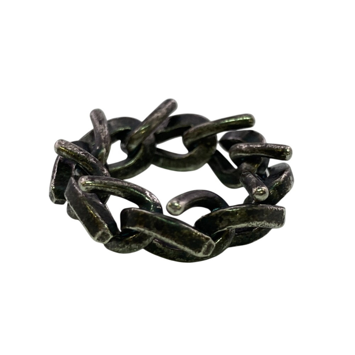 Tiffany Silver Silver 925 Band Ring (Pre-Owned)