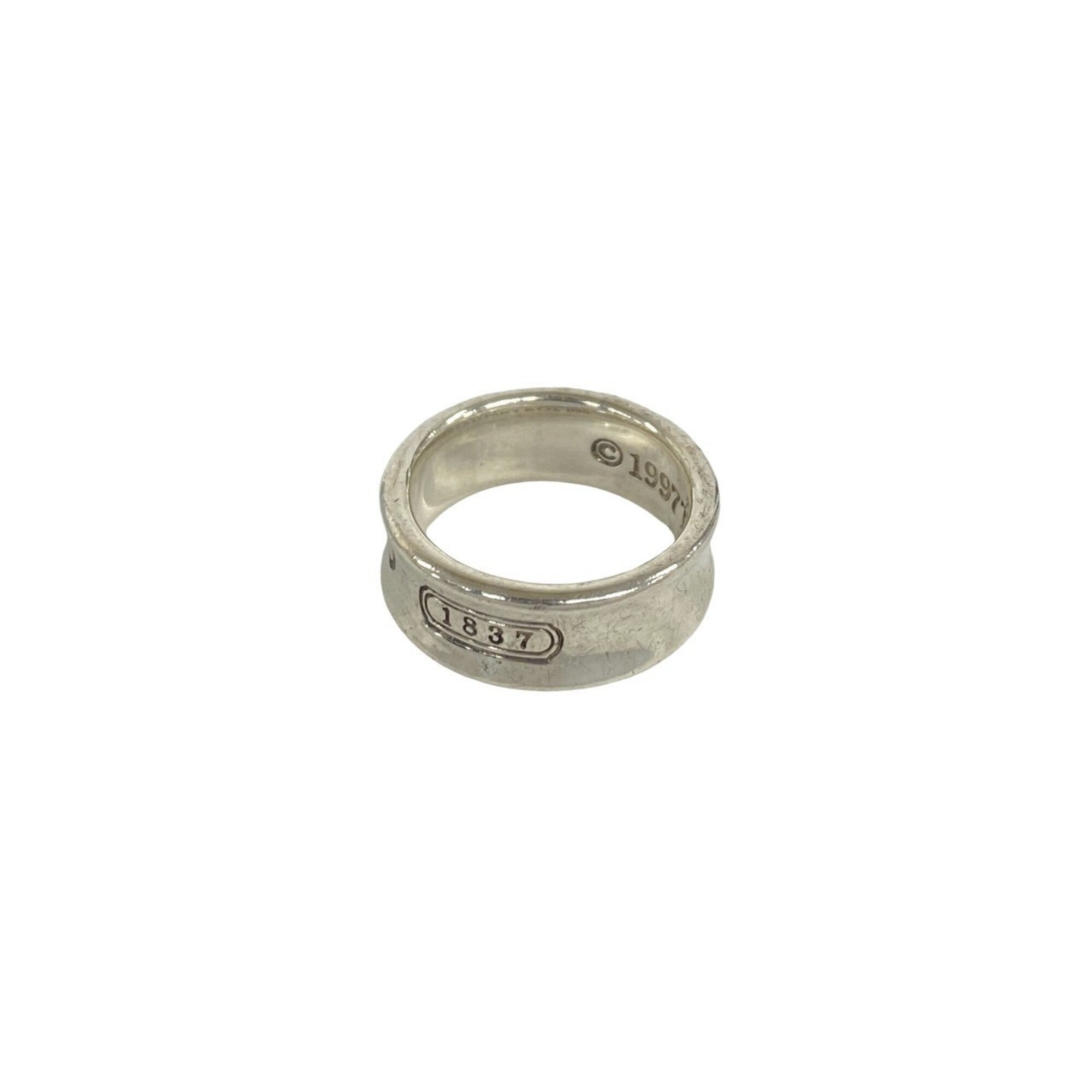 Tiffany Silver Silver 925 Band Ring (Pre-Owned)