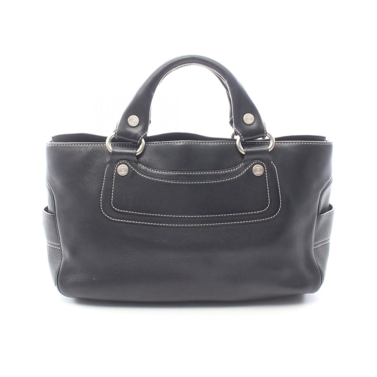 Celine Black Leather Handbag (Pre-Owned)
