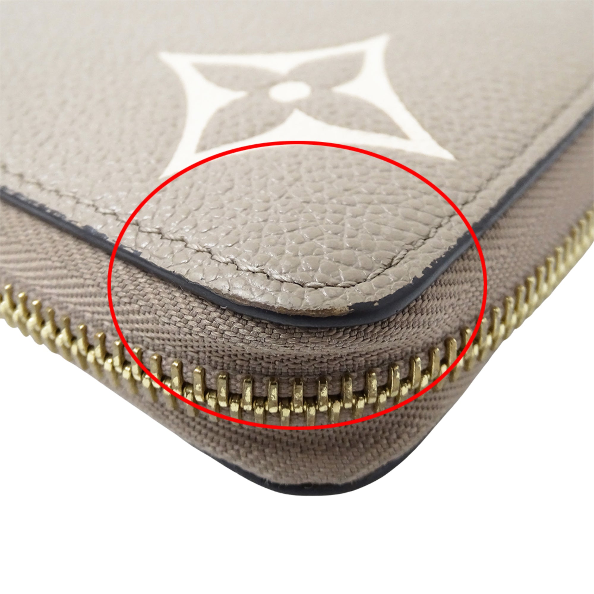 Louis Vuitton Monogram Empreinte Tourterelle Monogram Empreinte Long Wallet (Bi-Fold) (Pre-Owned)