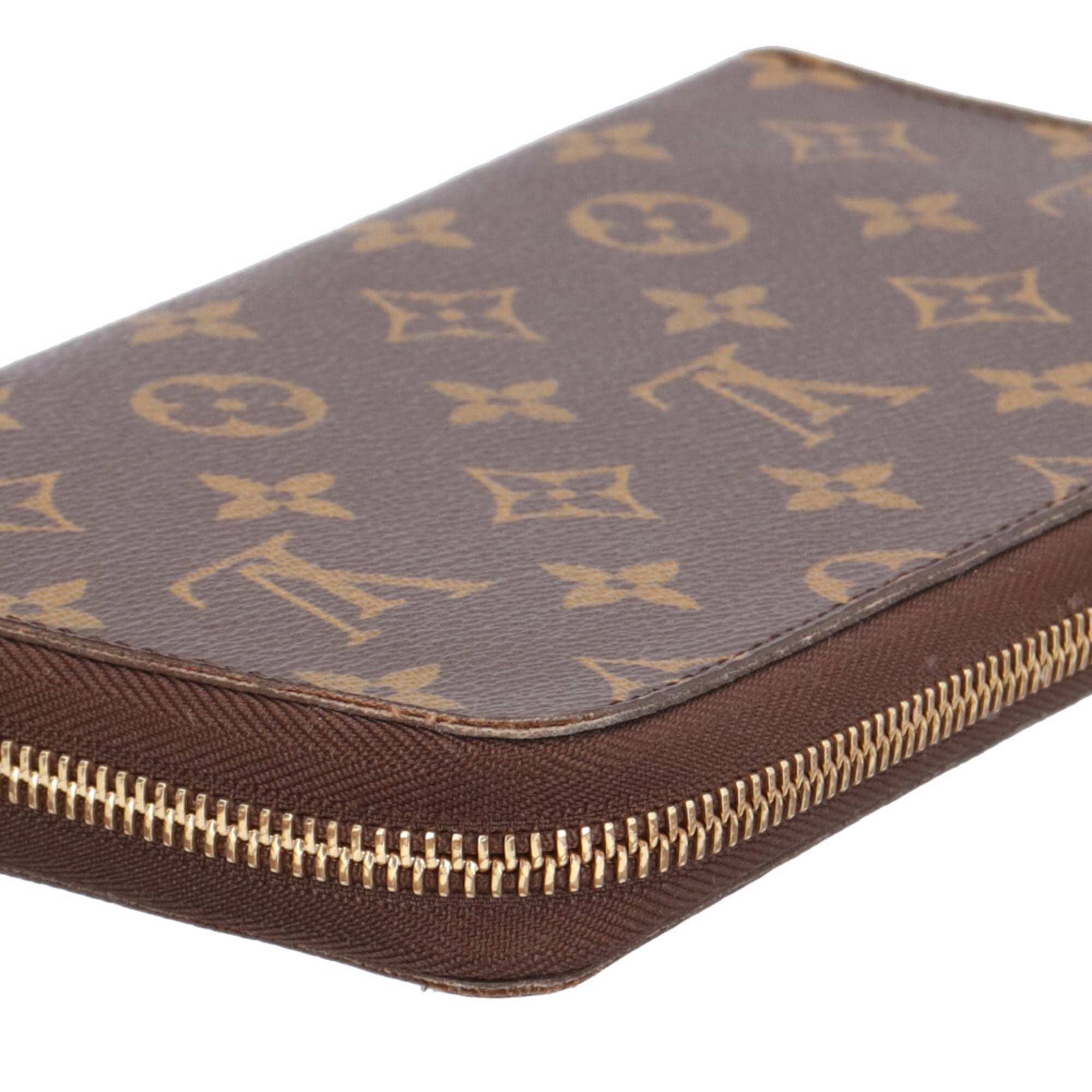 Louis Vuitton Monogram Brown Monogram Long Wallet (Bi-Fold) (Pre-Owned)