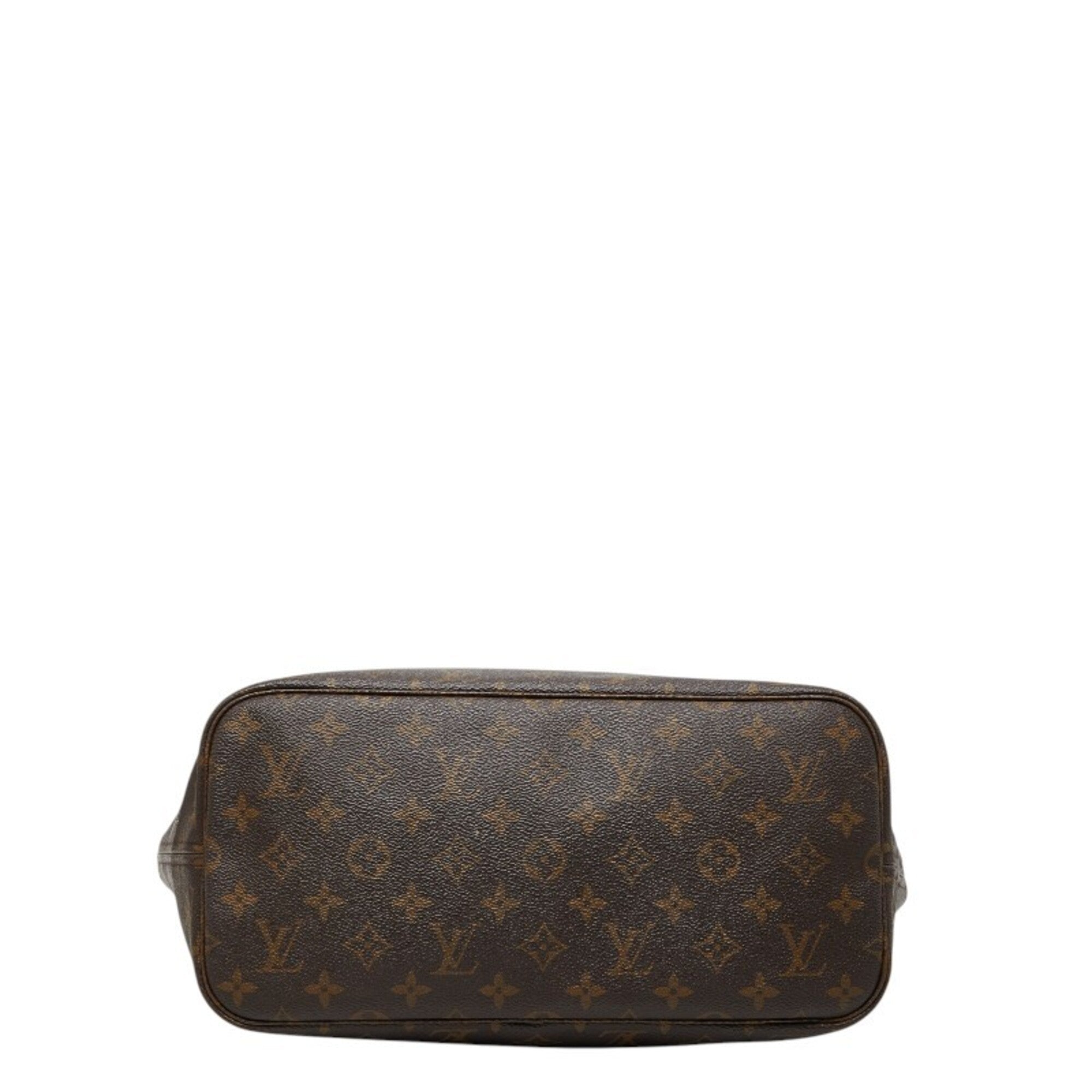 Louis Vuitton Brown Pvc Leather Shoulder Bag Tote Bag (Pre-Owned)