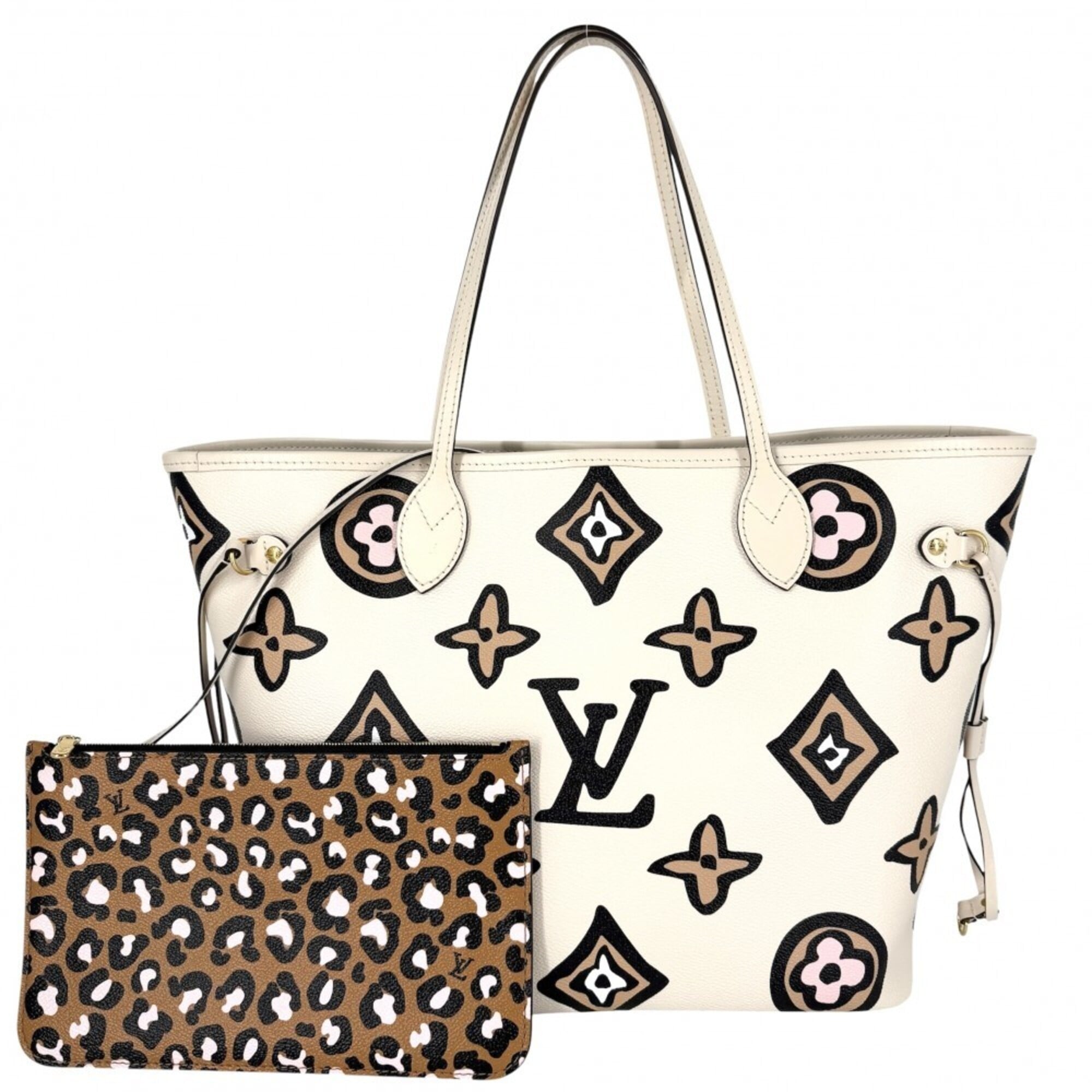 Louis Vuitton Black Monogram Handbag Tote Bag (Pre-Owned)