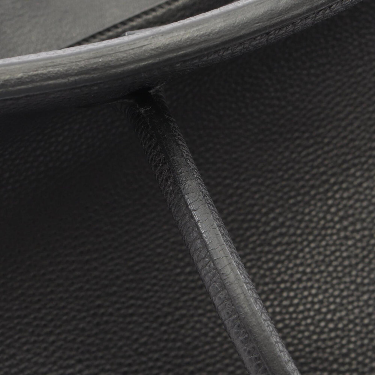 Hermes Black Togo Leather Handbag (Pre-Owned)