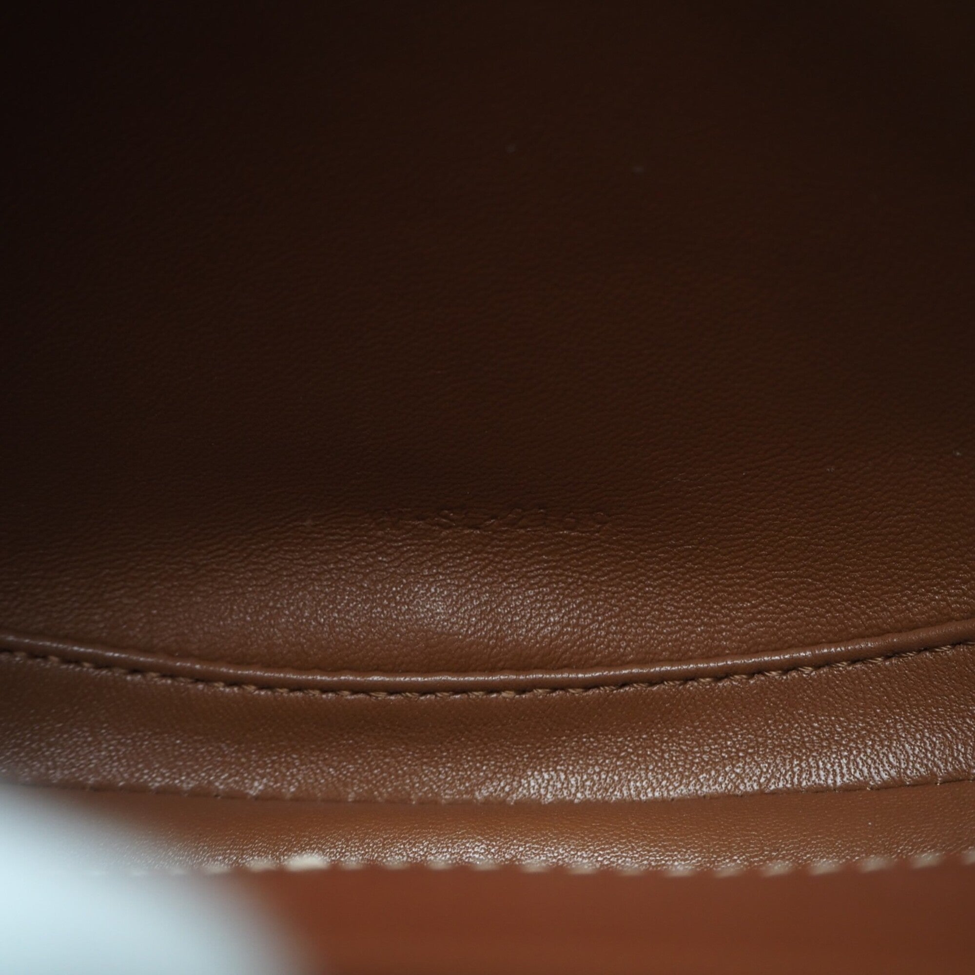 Celine Brown Leather Shoulder Bag (Pre-Owned)