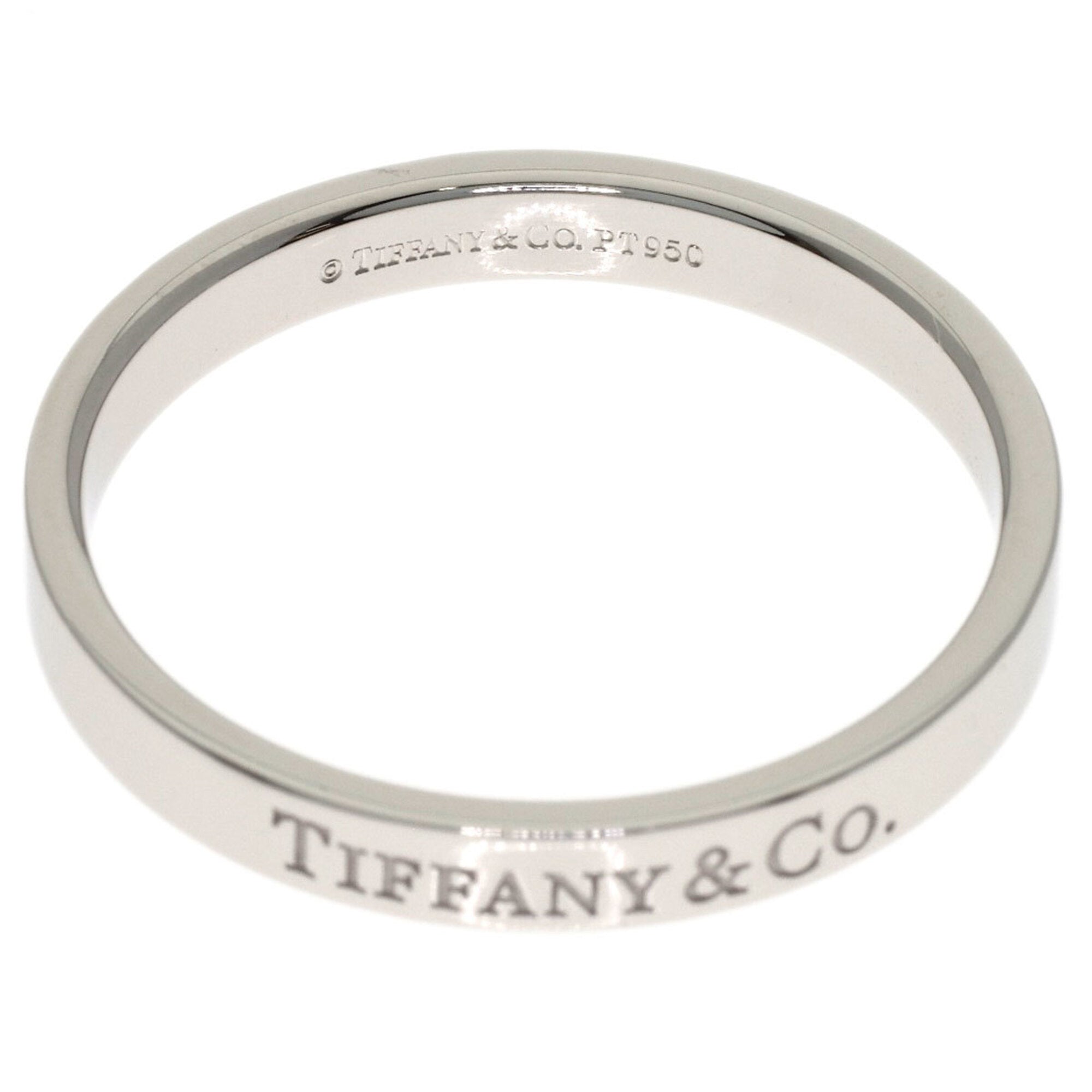 Tiffany Platinum 950 Band Ring (Pre-Owned)