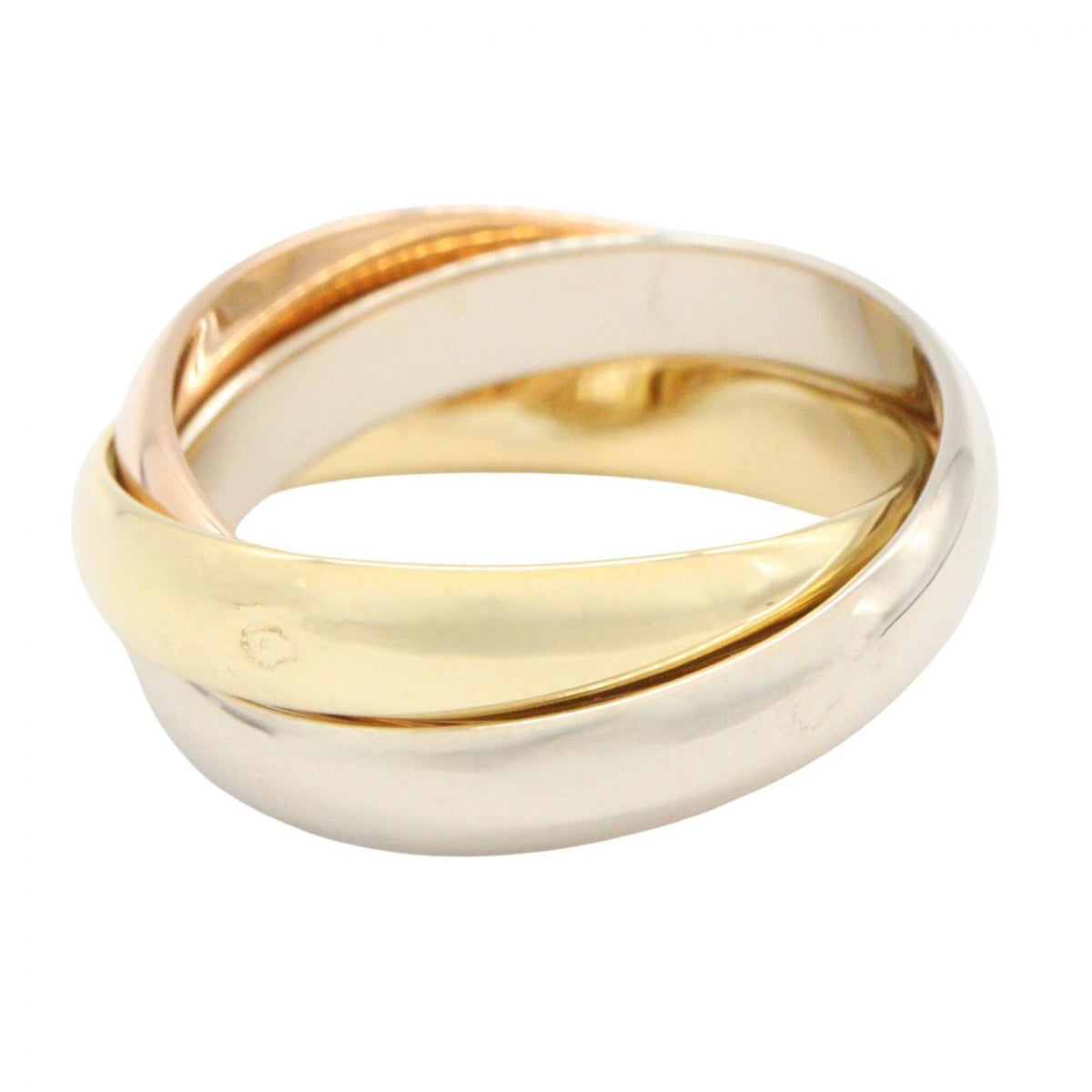 Cartier Yellow Gold (18K) Pink Gold (18K) White Gold (18K) Band Ring (Pre-Owned)