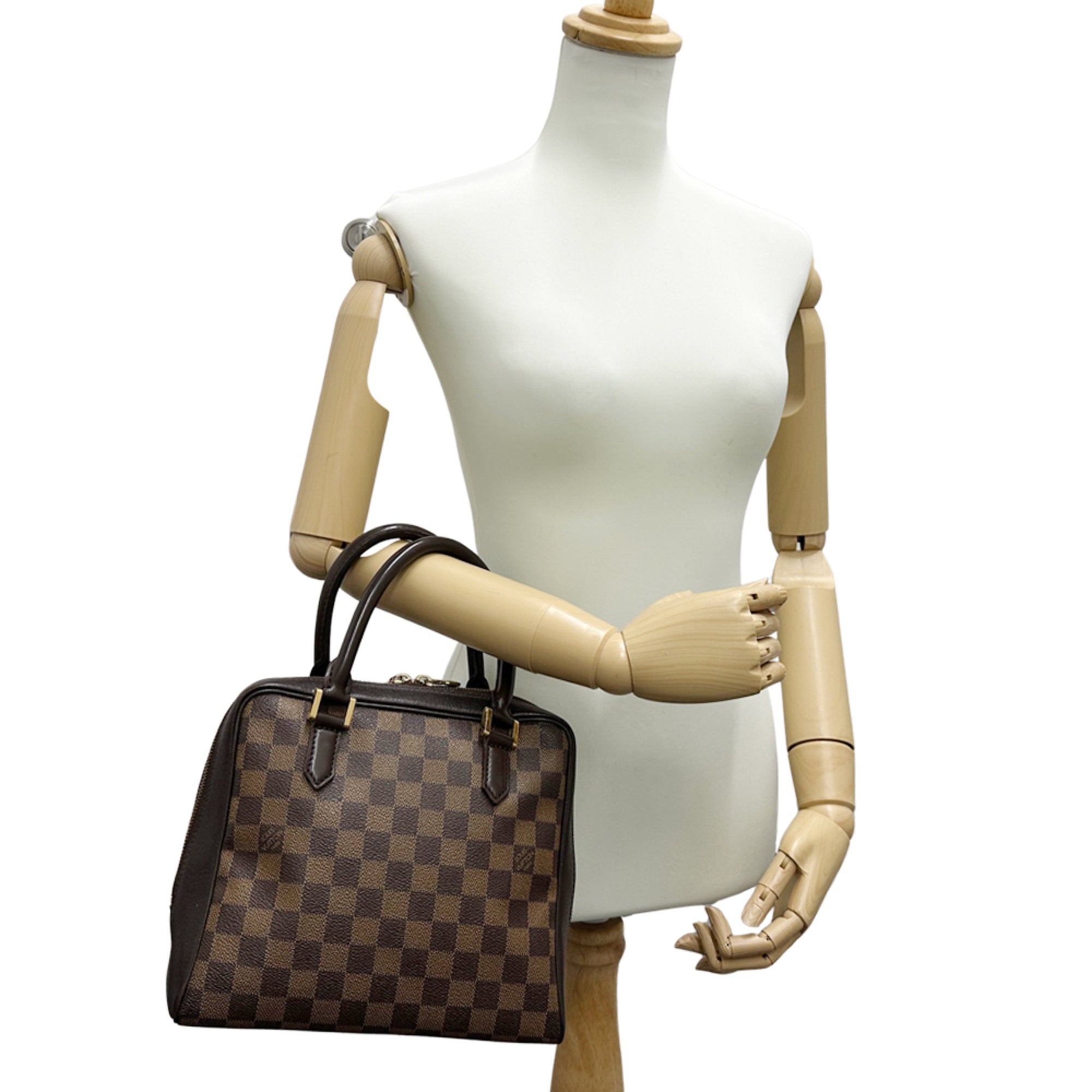 Louis Vuitton Brown Ebene Damier Canvas Handbag (Pre-Owned)